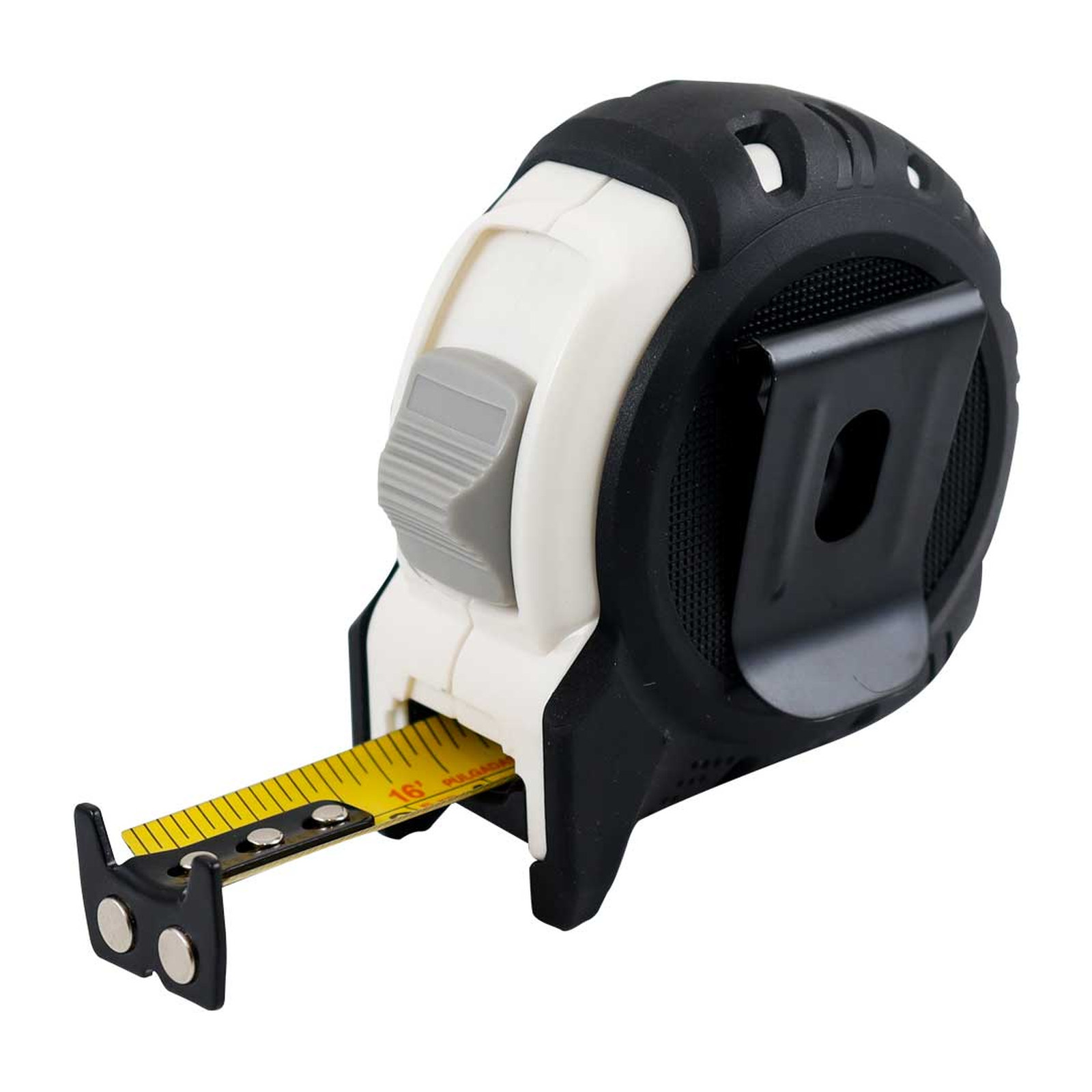 FLEXOMETRO 5M X 19MM BLANCO ANTI IMPACTO - Imagen 2