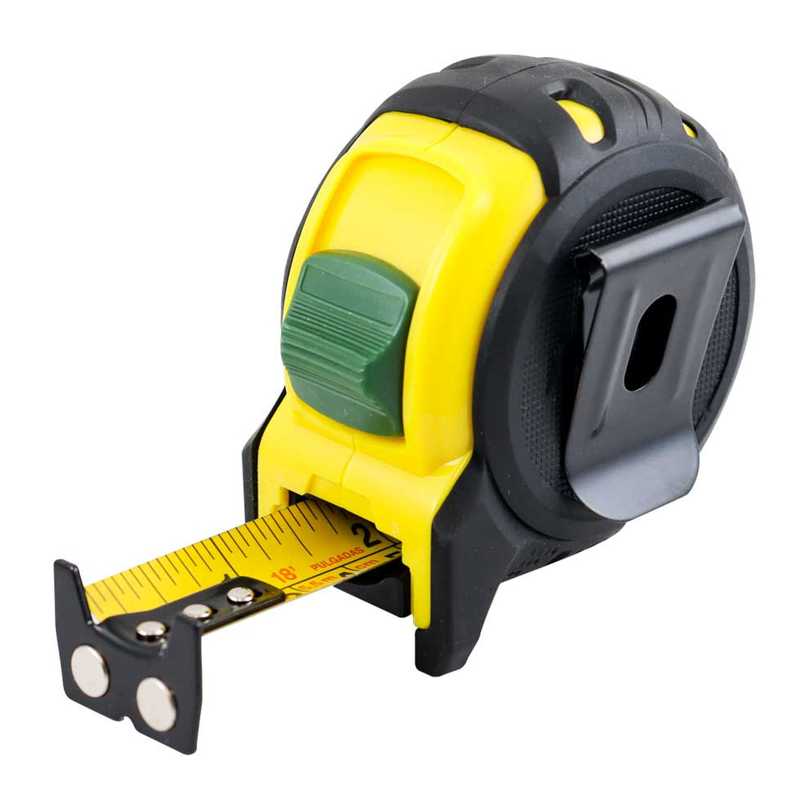 FLEXOMETRO 5.5M X 25MM AMARILLO ANTI IMPACTO (Empaque c/6 pzas - Precio x pieza) - Imagen 2