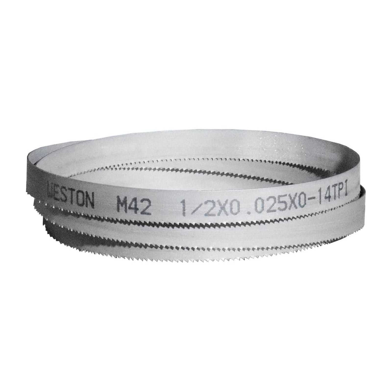 Sierra de Cinta Soldable Weston 1/2" x 0.025" x 44-7/8" 14 TPI Acero M42
