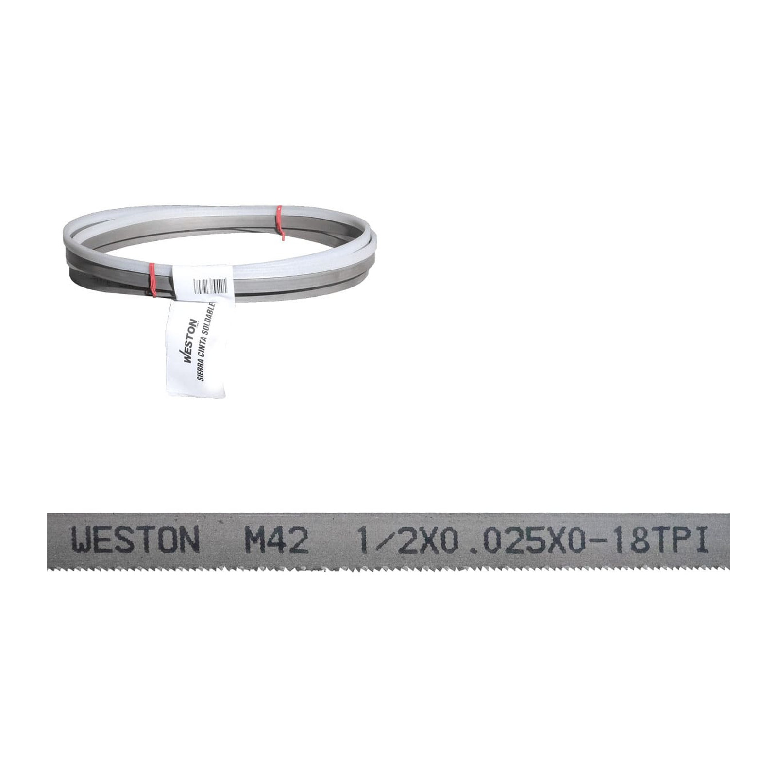 SIERRA CINTA SOLDABLE  1/2 x 0.025 x 44-7/8"   18  TPI - Imagen 2