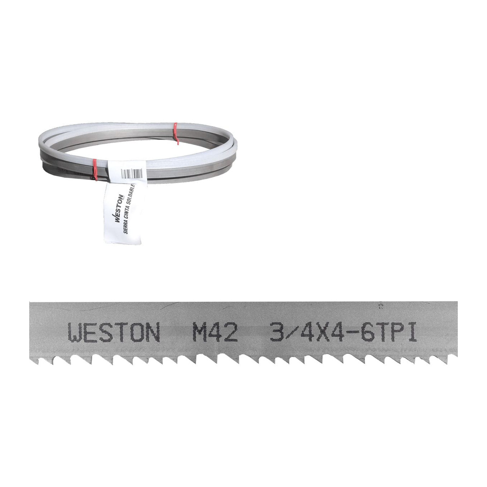 SIERRA CINTA SOLDABLE  3/4 x 0.035 x 93"    4 - 6  TPI - Imagen 2