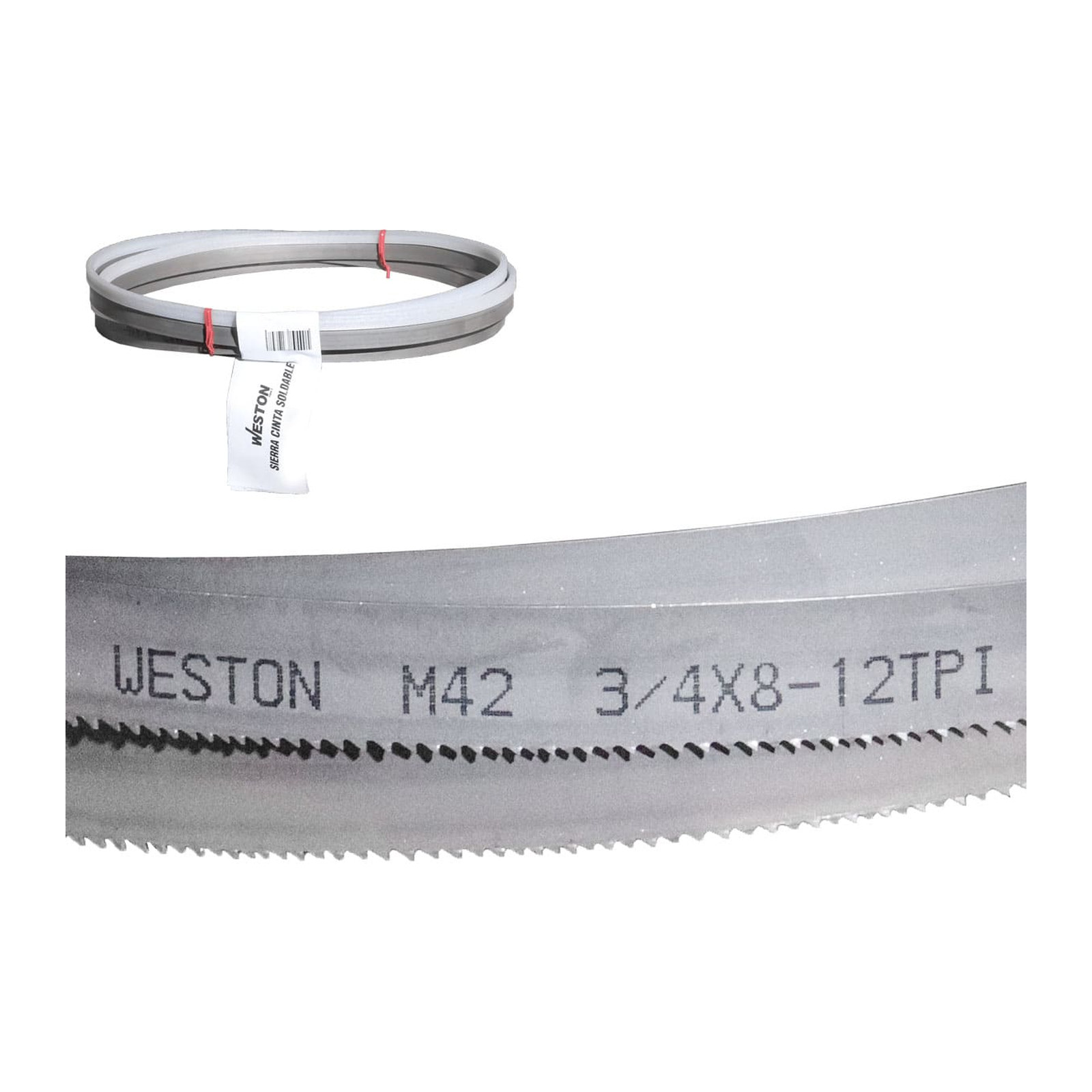 SIERRA CINTA SOLDABLE  3/4 x 0.035 x 93"     8 - 12  TPI - Imagen 2