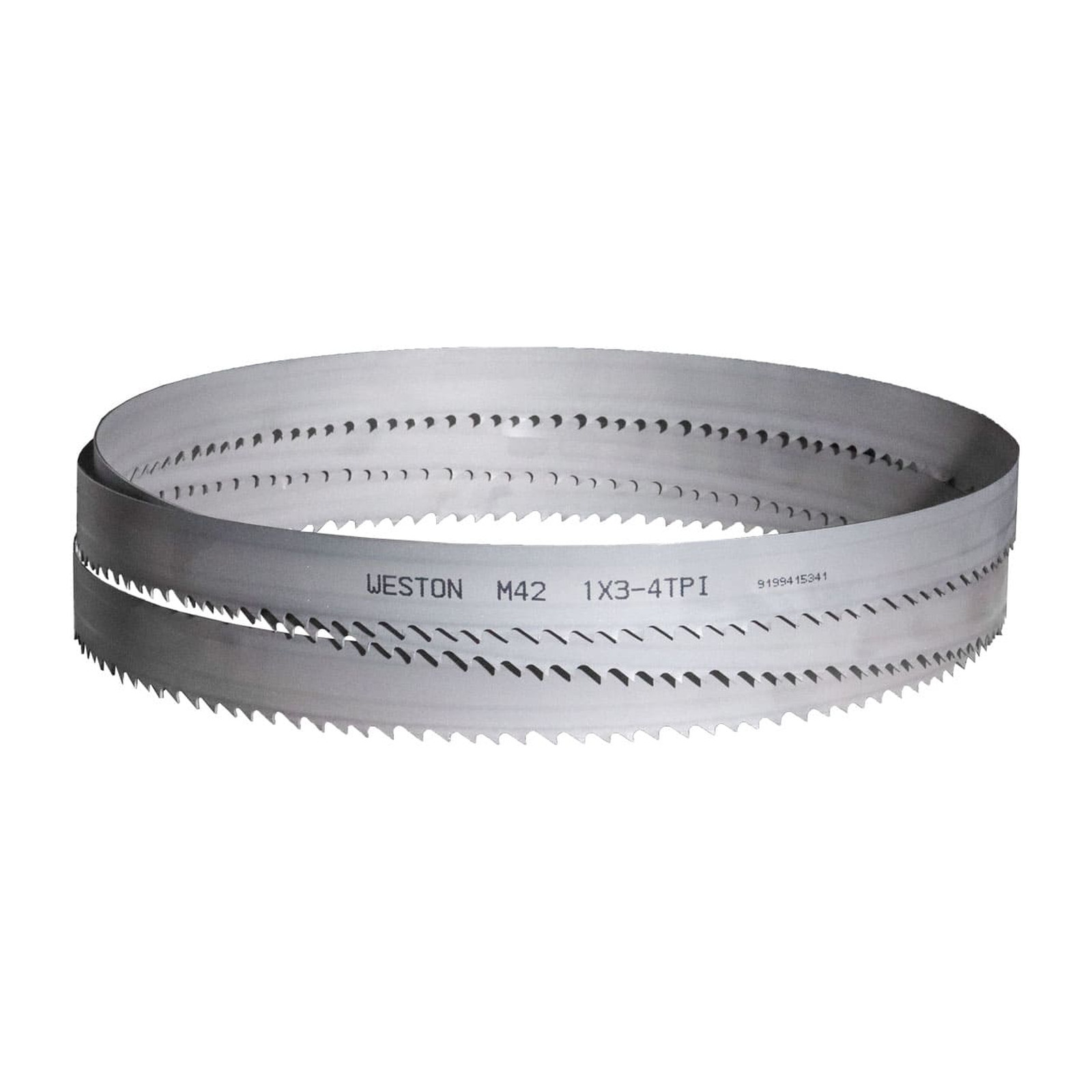 Sierra de Cinta Soldable WESTON 1-1/16" x 0.035" x 129" 3-4 TPI Acero M42