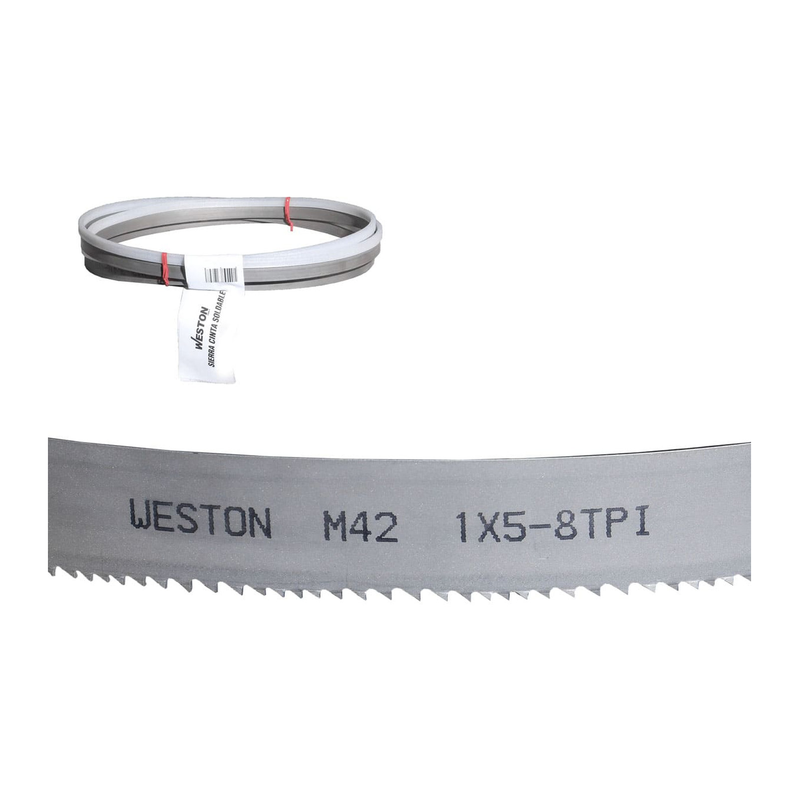 SIERRA CINTA SOLDABLE  1-1/16 x 0.035 x 144"    5 - 8  TPI - Imagen 2