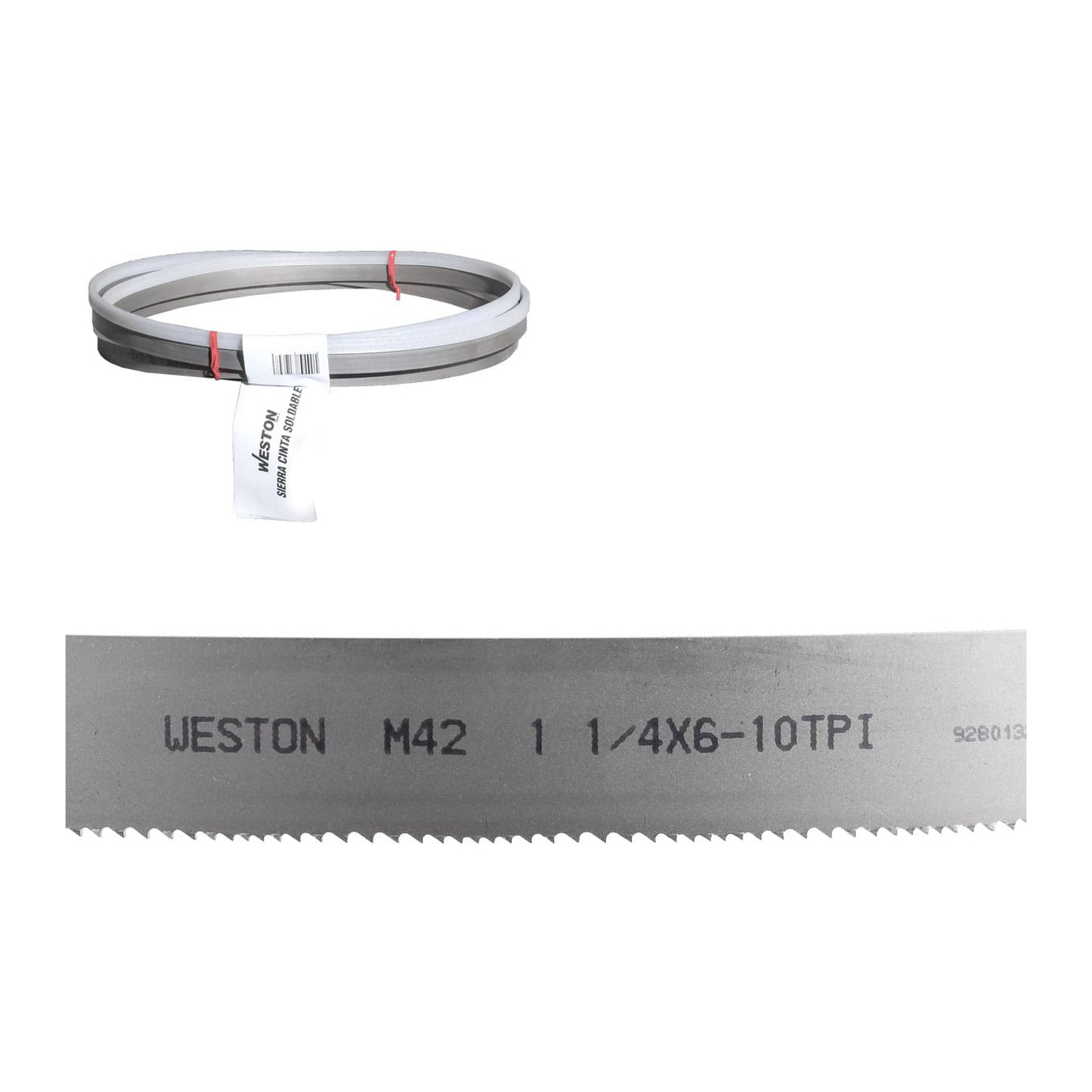 SIERRA CINTA SOLDABLE  1-3/8 x 0.042 x 161.5"    6-10 TPI - Imagen 2