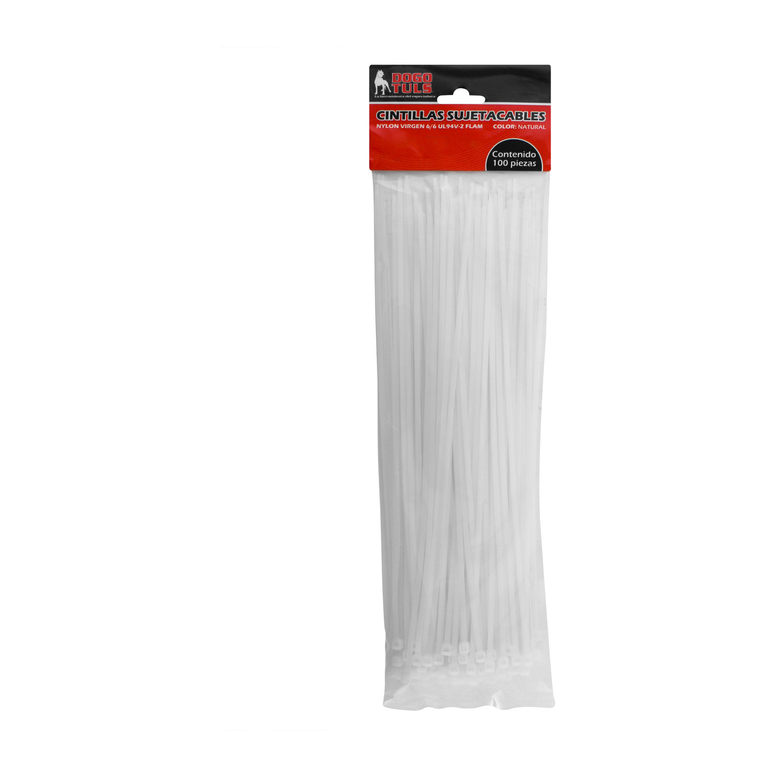 Cintilla Sujetacable Natural 12" - Imagen 2