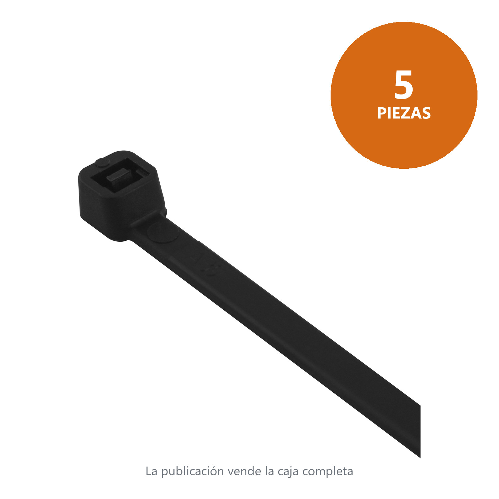 Cintilla Sujetacable Negra 3" - Imagen 3
