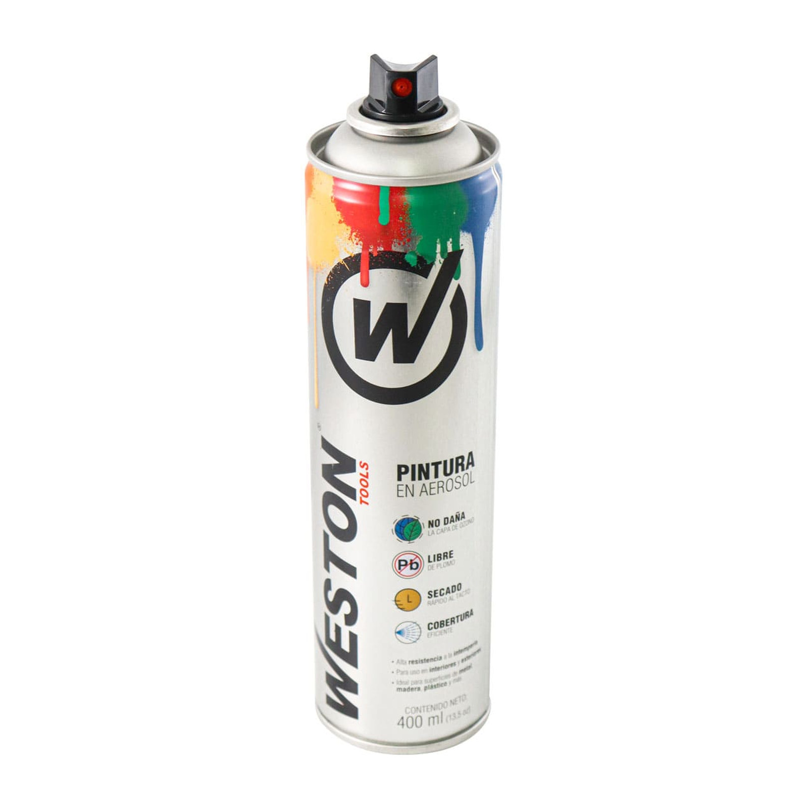 PINTURA AEROSOL GRIS OPACO 400ml - Imagen 2