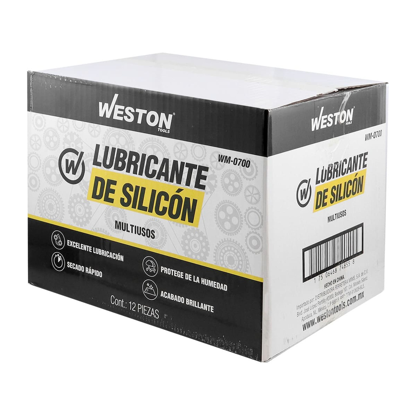 LUBRICANTE D/SILICON AEROSOL 400ml - Imagen 2