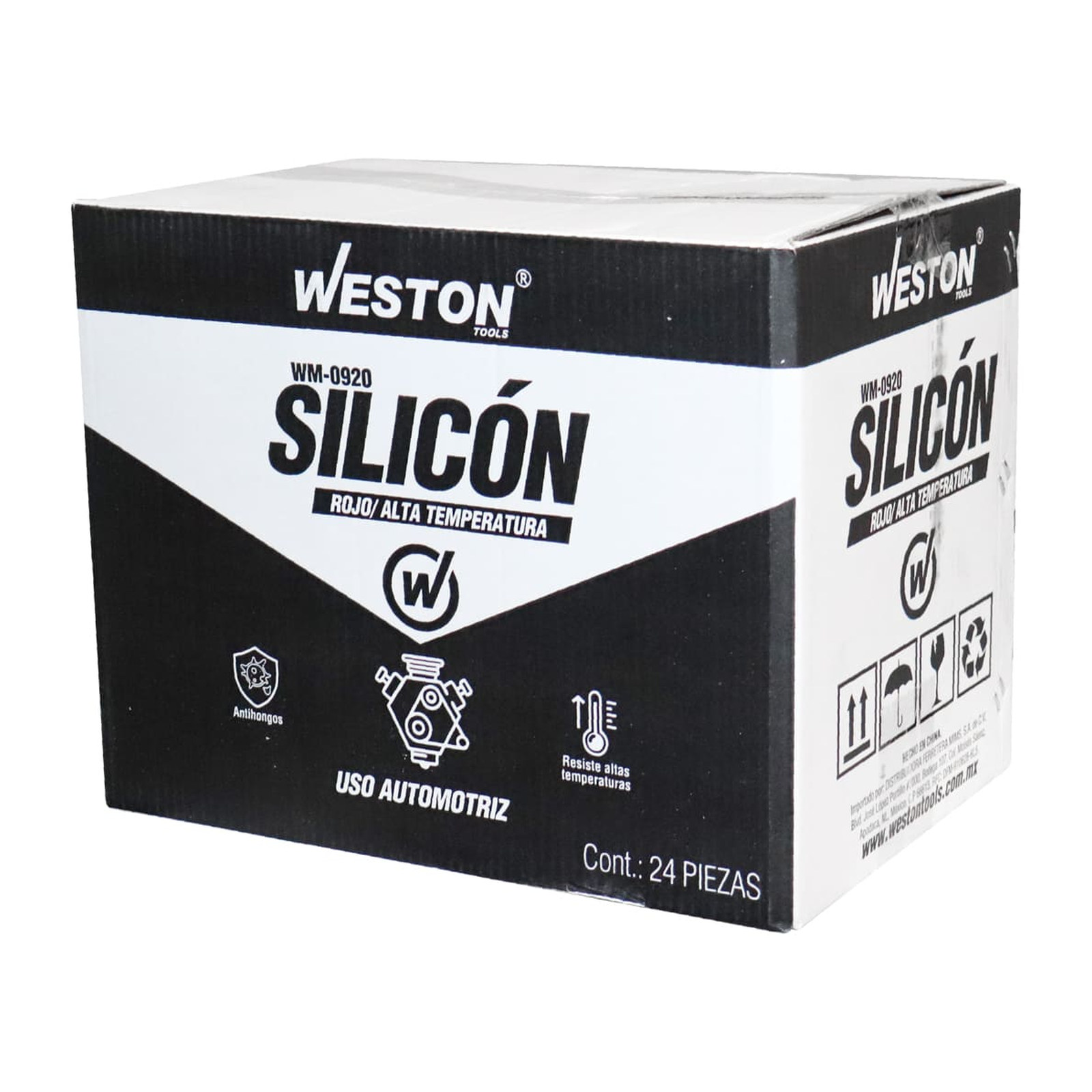 SILICON ROJO ALTA TEMPERATURA CARTUCHO 280g - Imagen 4