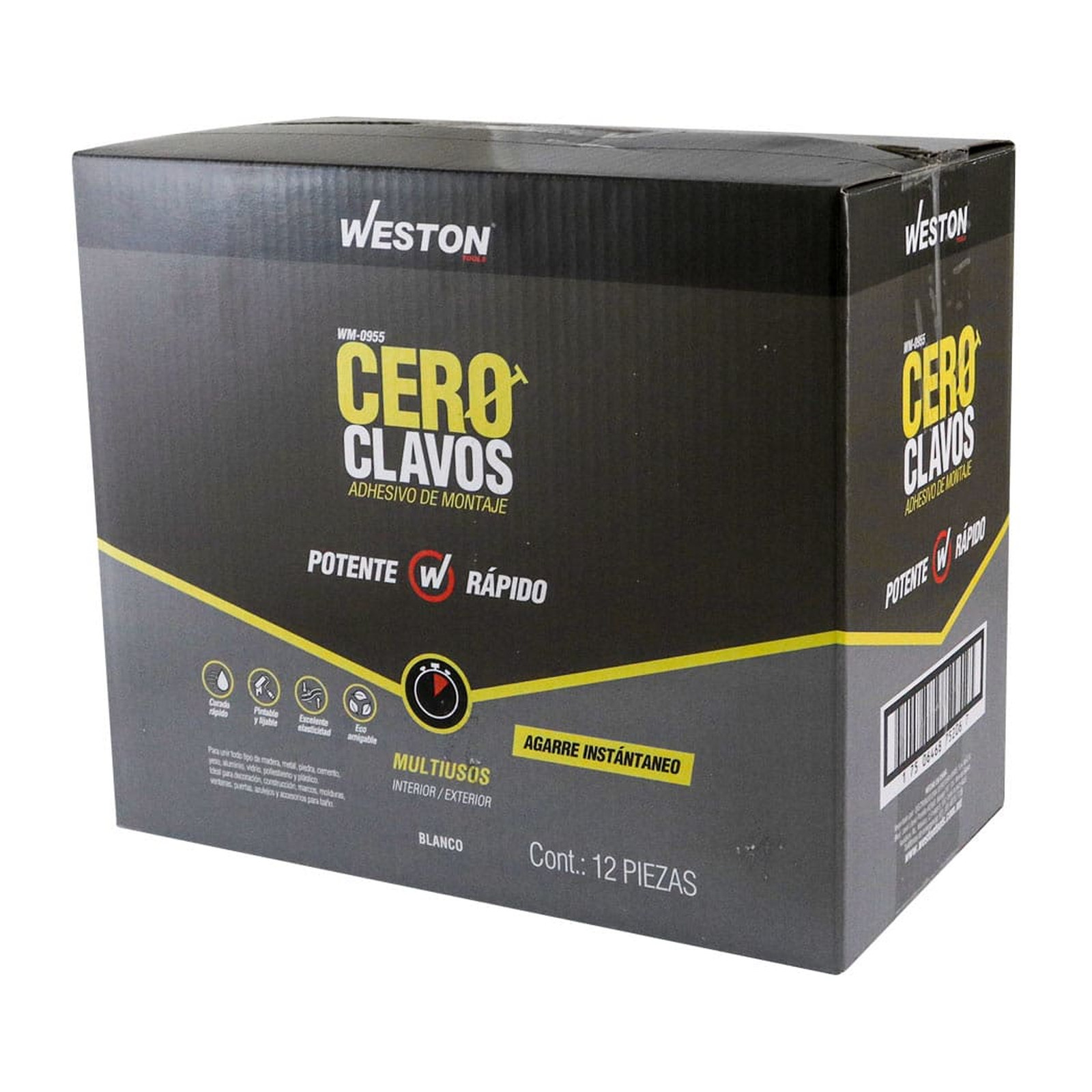 ADHESIVO DE MONTAJE CERO CLAVOS 140 g - Imagen 4