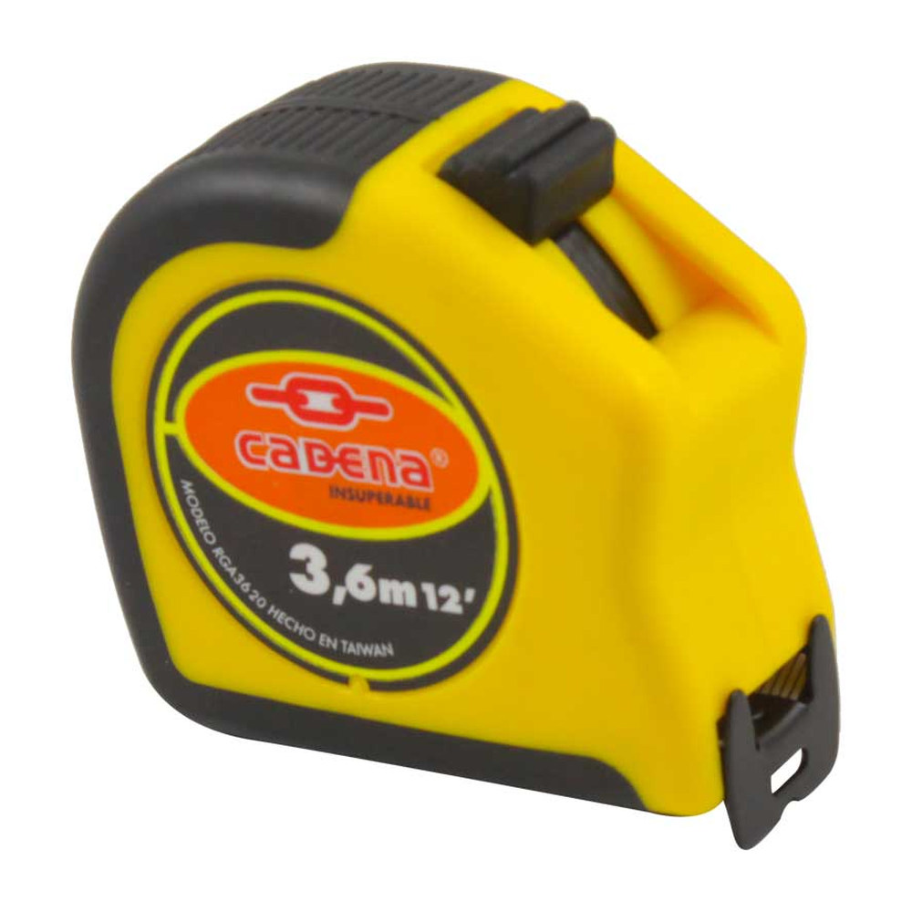 Flexómetro Anti-Impacto Cadena 3.6 m