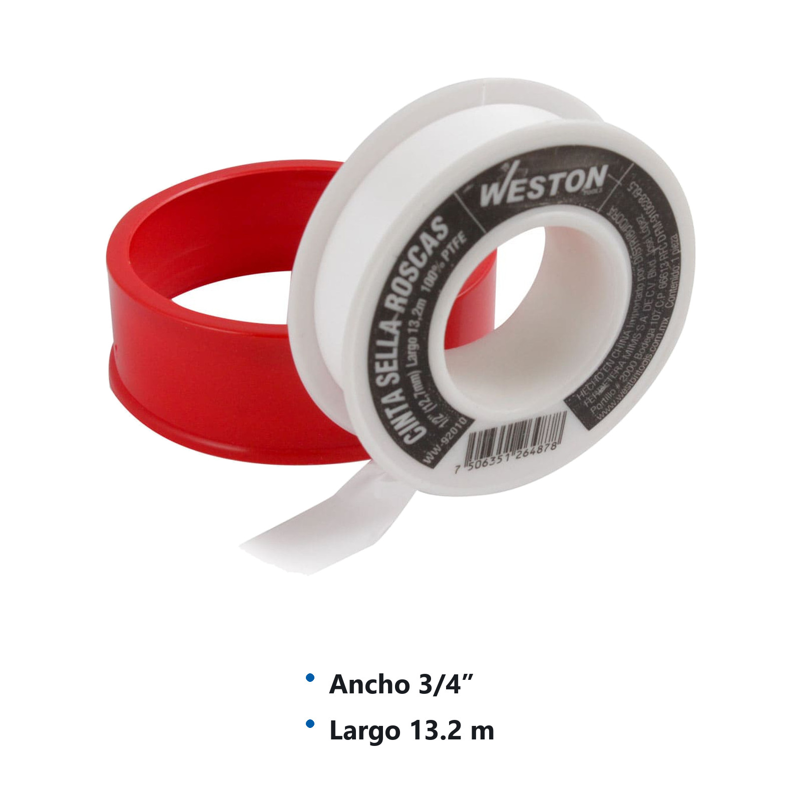 CINTA SELLA ROSCA 3/4 X .075MM X 520" (Precio x pieza - Empaque c/10 pzas) - Imagen 3
