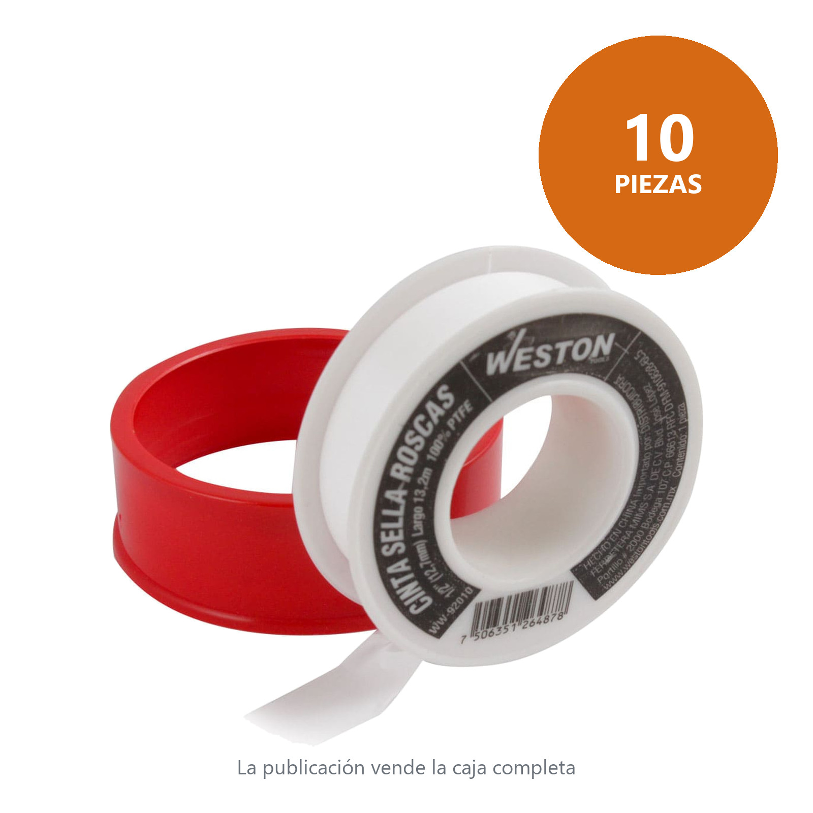 CINTA SELLA ROSCA 1 X .075MM X 260" (Precio x pieza - Empaque c/10 pzas) - Imagen 2
