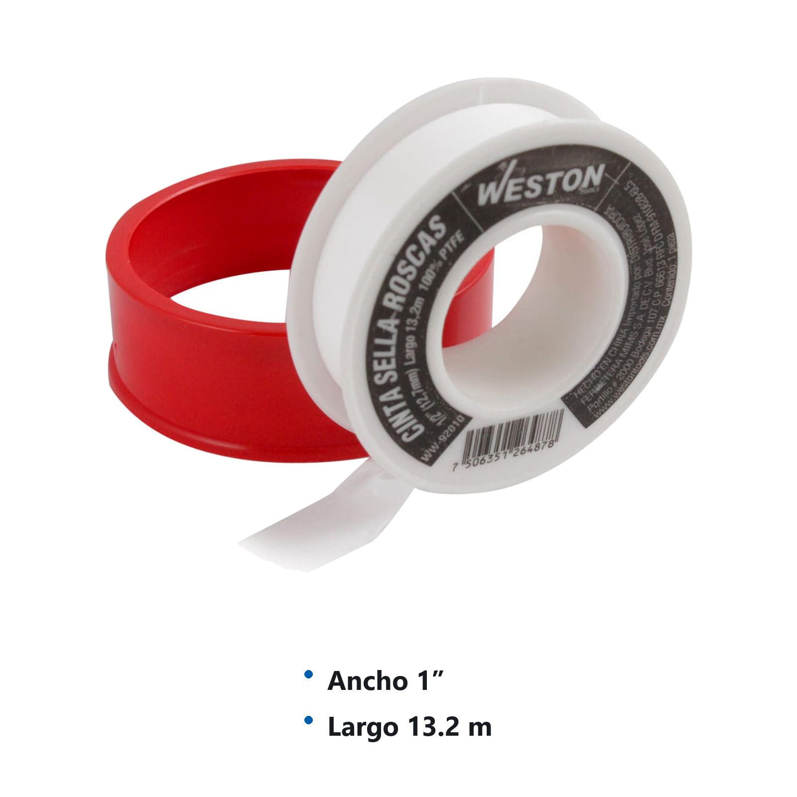 CINTA SELLA ROSCA 1 X .075MM X 520" (Precio x pieza - Empaque c/10 pzas) - Imagen 3