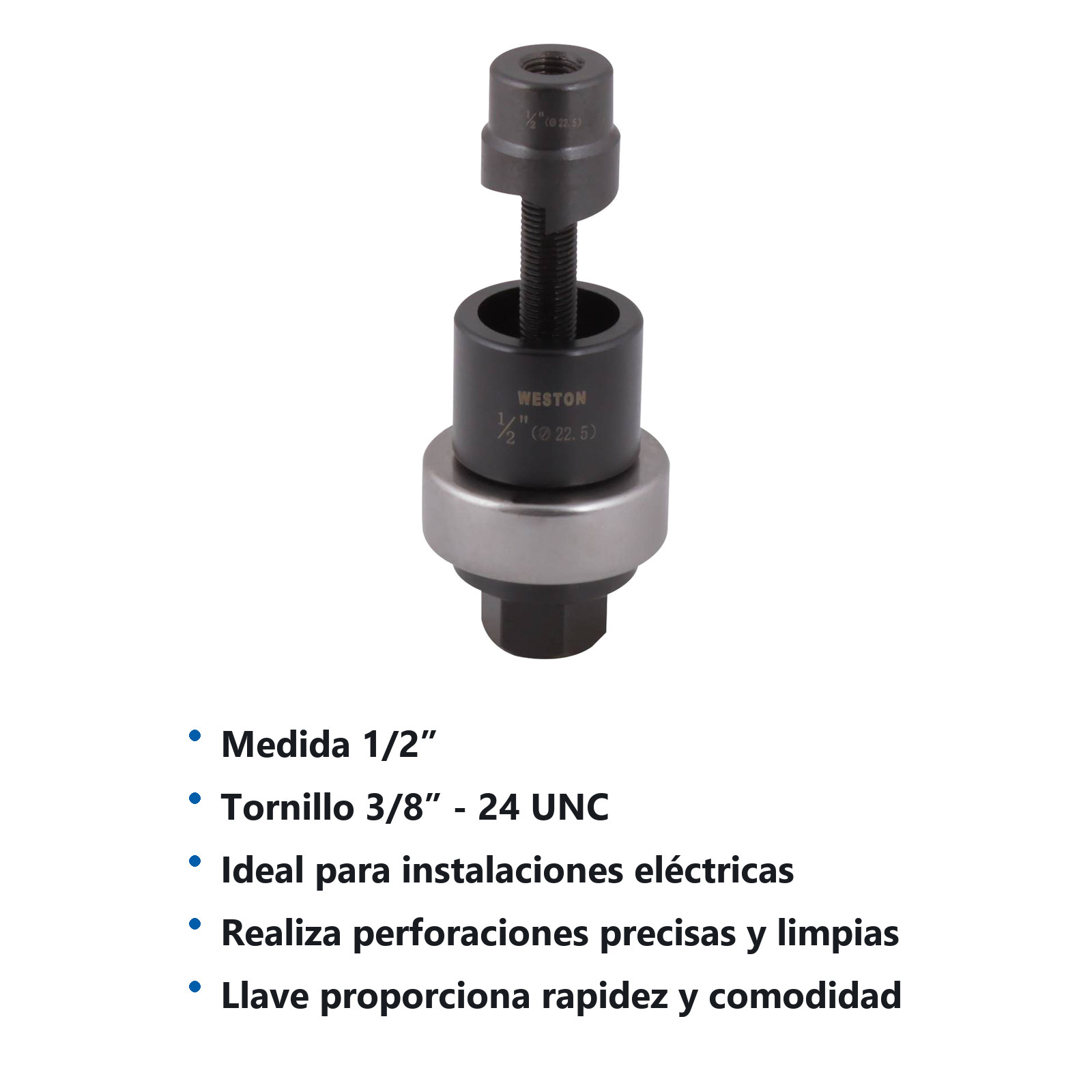 SACABOCADO TIPO C      1/2" - Imagen 2