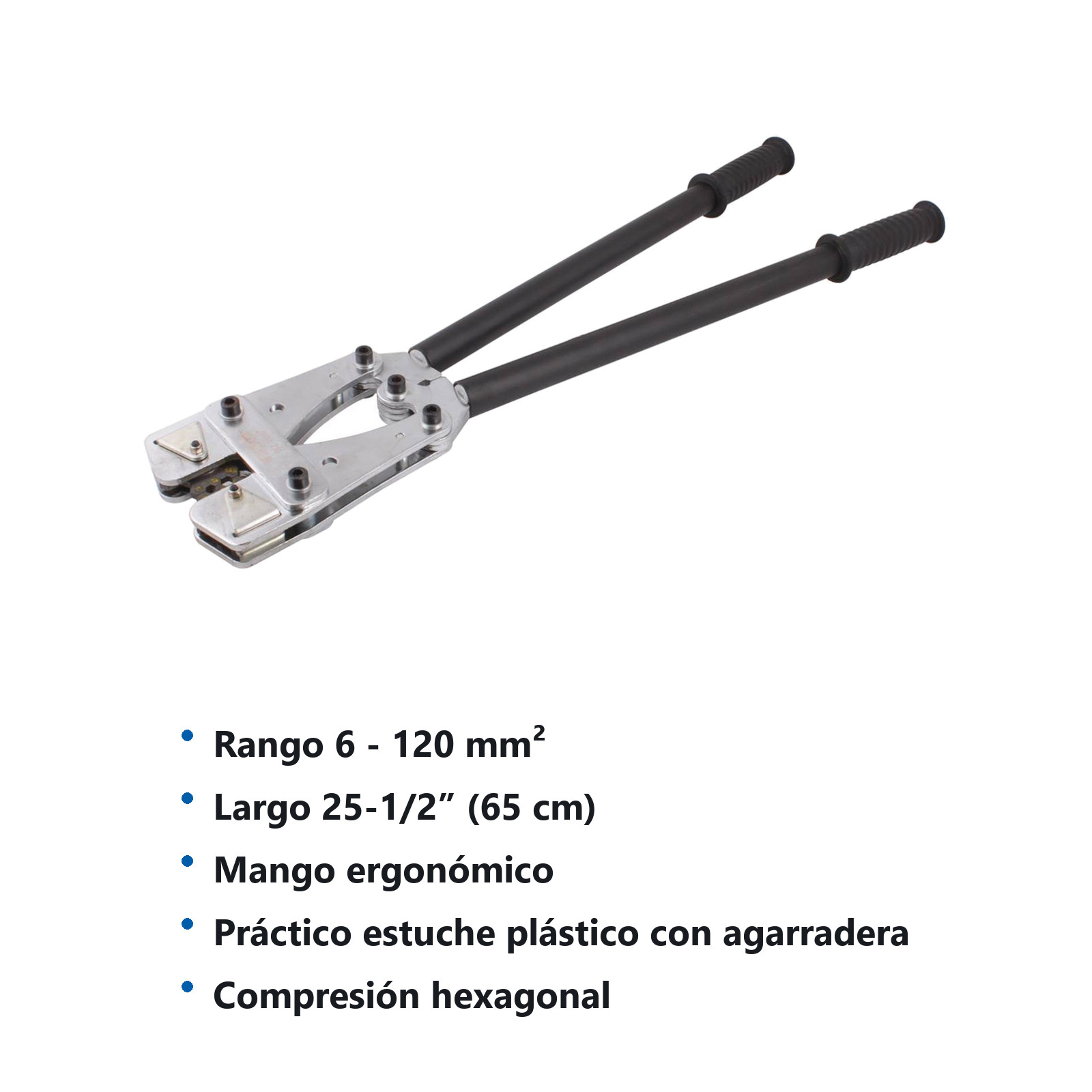 PINZA DE COMPRESION MANUAL HEXAGONAL 650MM - Imagen 2