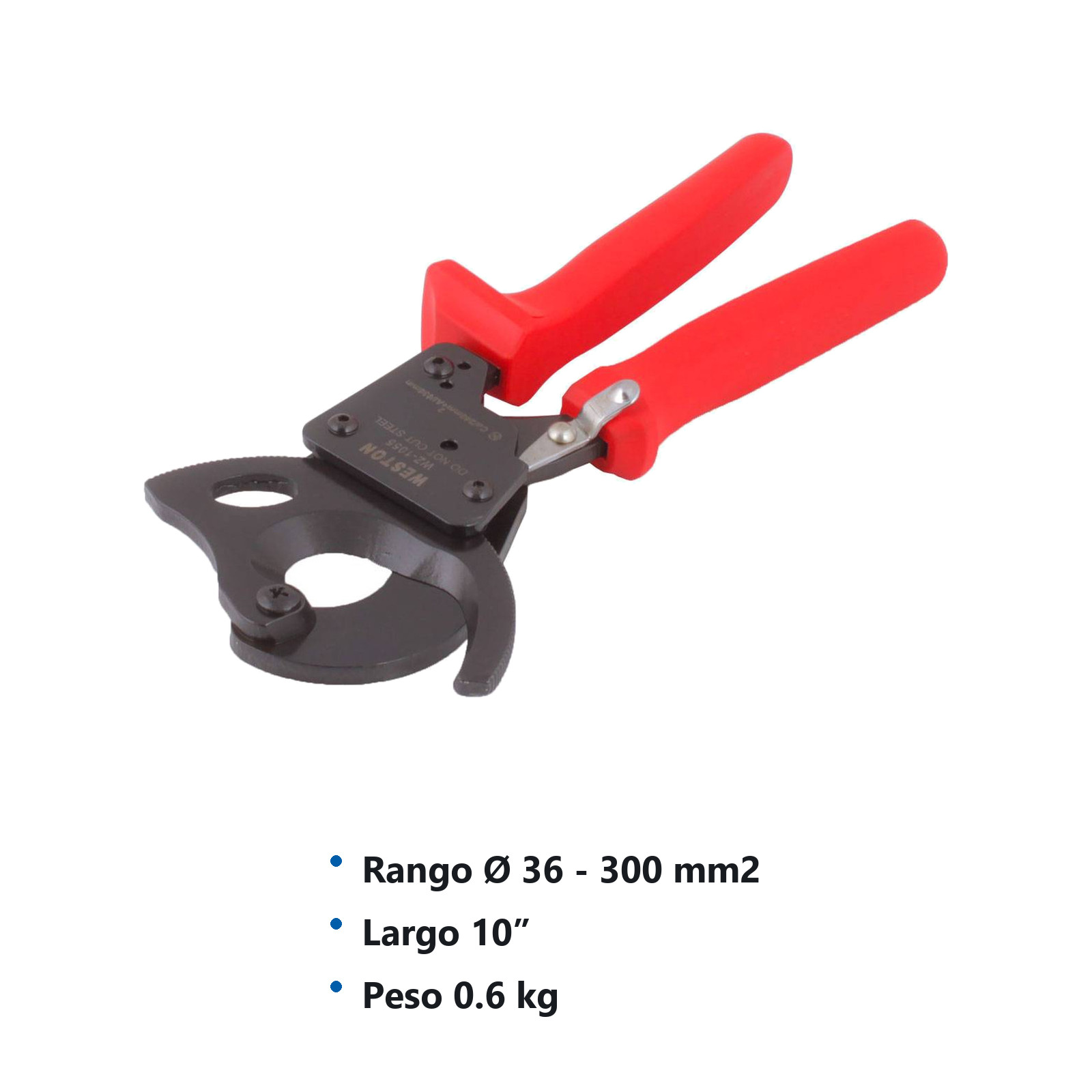 PINZA CORTA CABLE RATCHET - Imagen 2