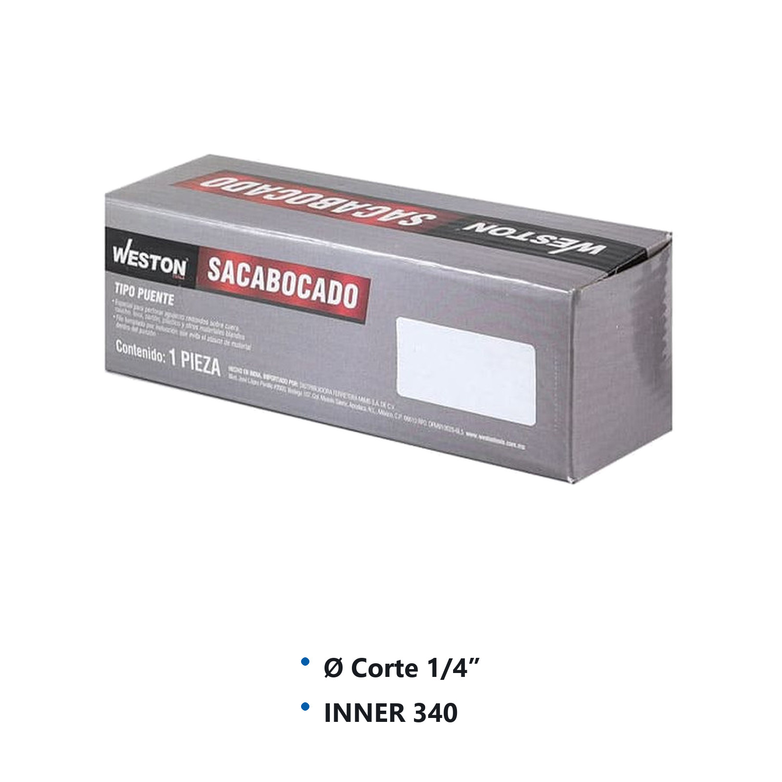 SACABOCADO PUENTE 1/4'' - Imagen 4