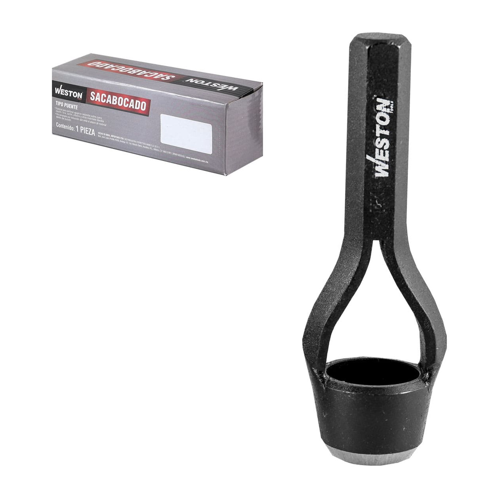Sacabocado Puente 27/32" Weston