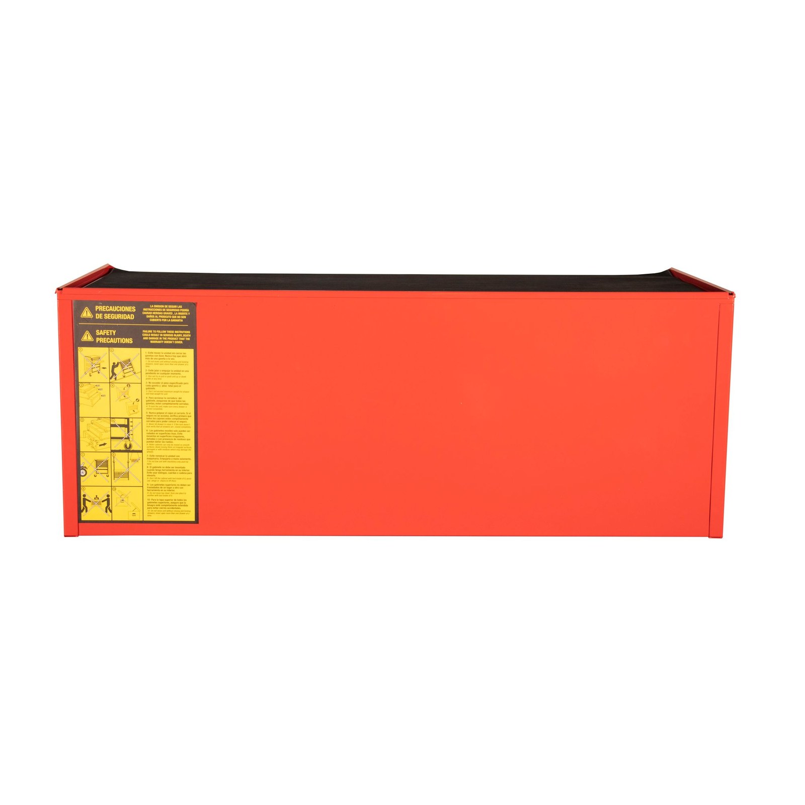 Gabinete intermedio 3 gavetas color rojo serie X 27" Urrea - Imagen 4