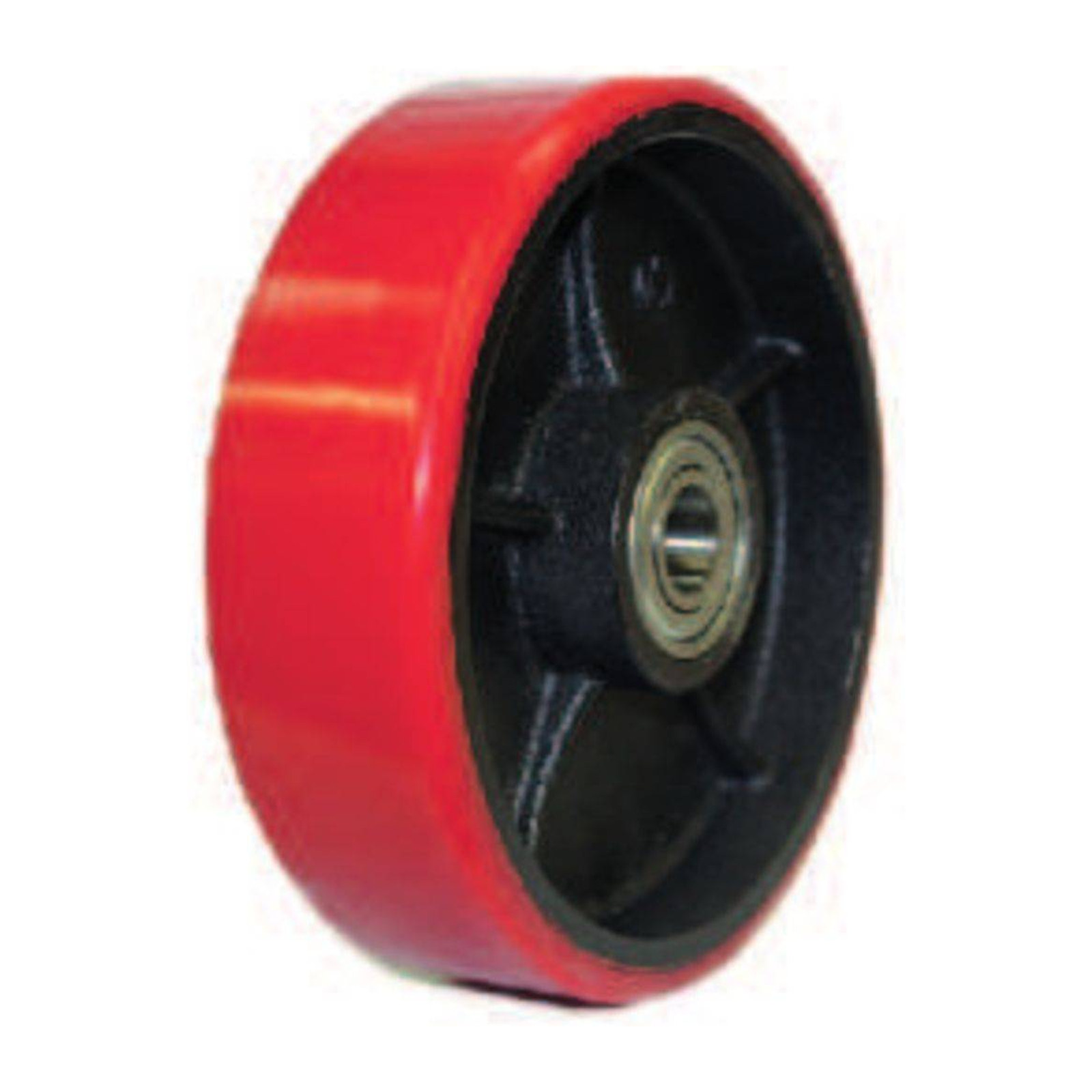 Rueda Trasera para Patín de Carga 7x2" Fierro Vaciado con Poliuretano Weston