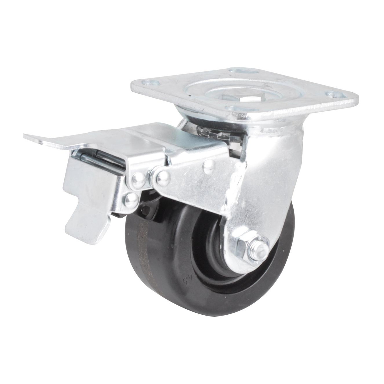 Rodaja Fenólica Giratoria con Freno Total 4 x 2" Weston