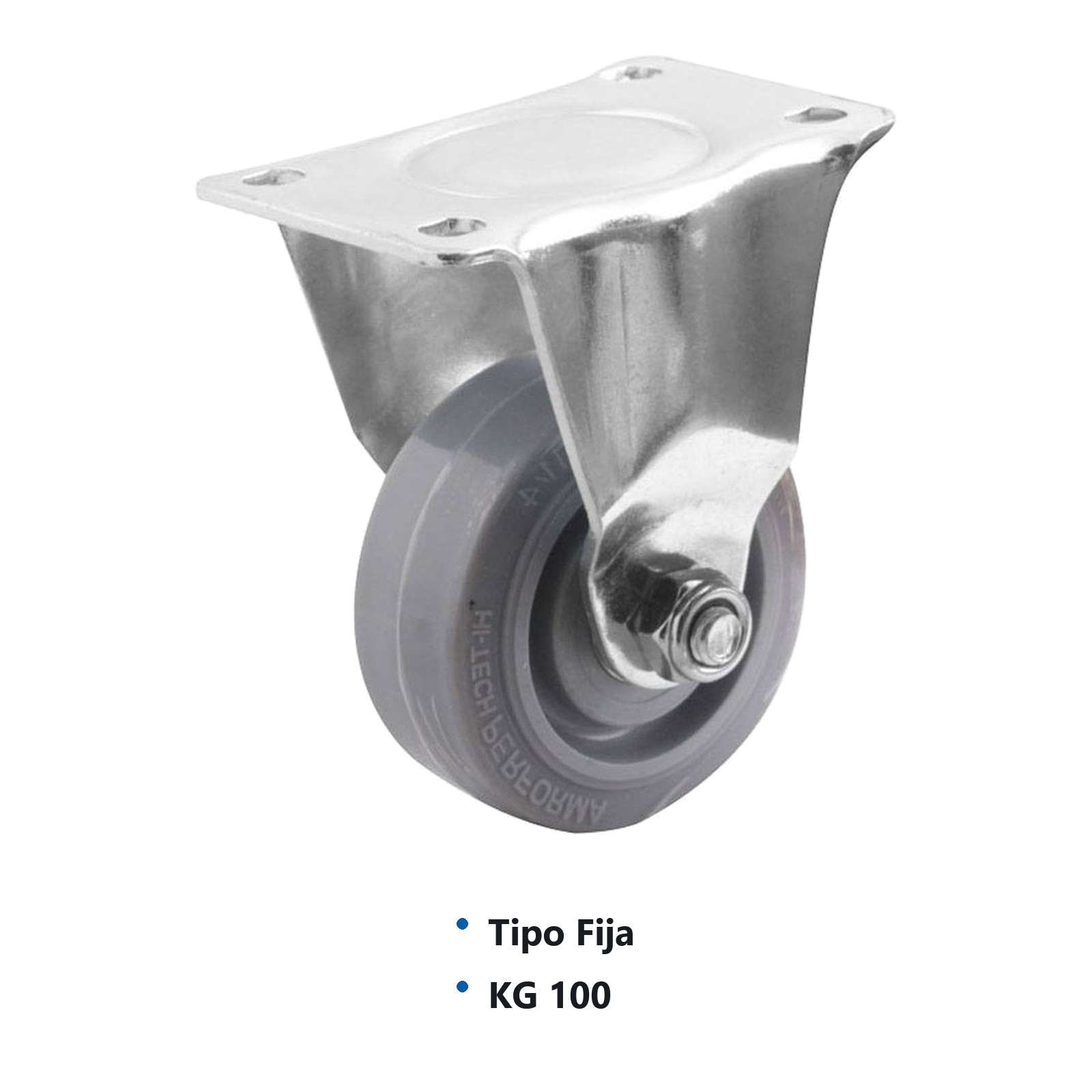 RODAJA TPR HI-PERFORMANCE FIJA 3X1-1/4" - Imagen 2