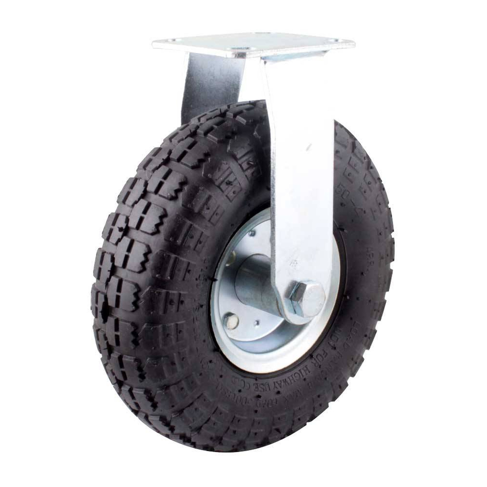 Rodaja Neumática Fija 10" x 3" Weston