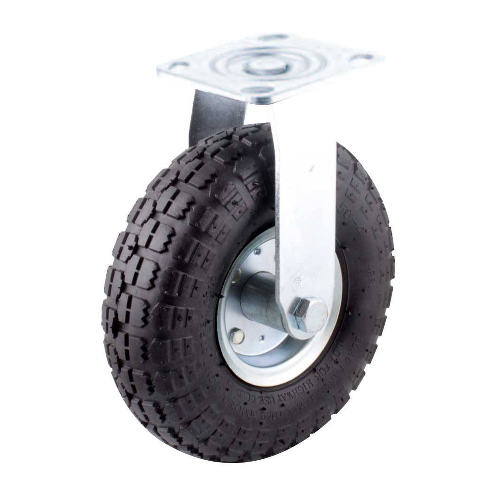 Rodaja Neumática Giratoria 10" x 3" Weston