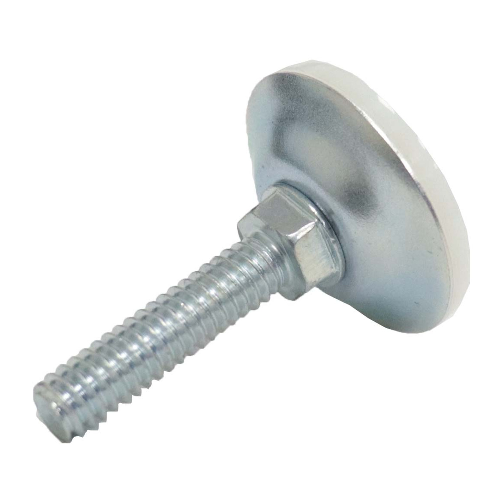 PATA NIVELADORA ROSCADA AJUSTABLE CON ZAPATA PARA MUEBLES 1-1/8" (Bolsa c/100 pzs - Precio x Pza) - Imagen 2