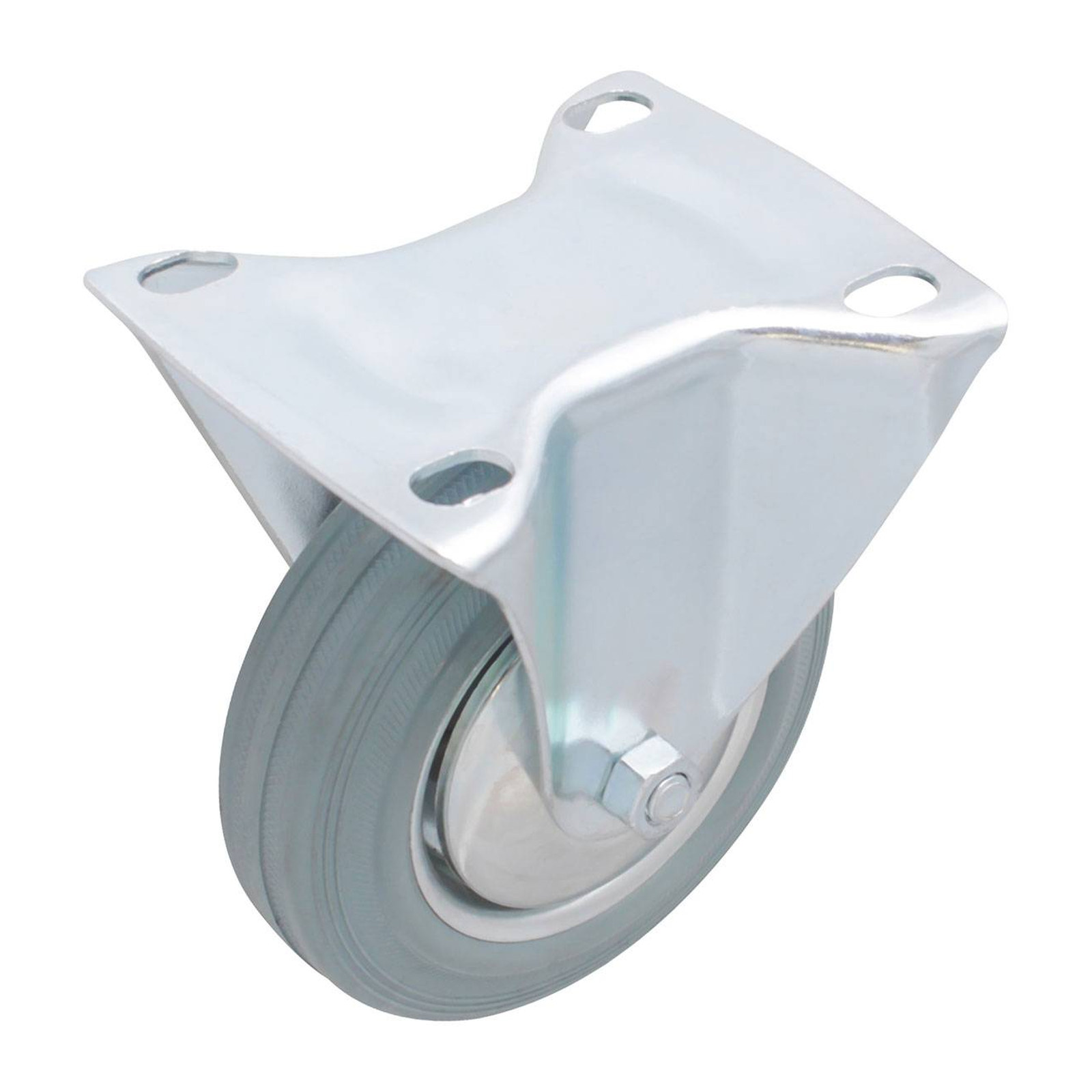 Rodaja Gris Industrial Fija 100x30 mm Weston