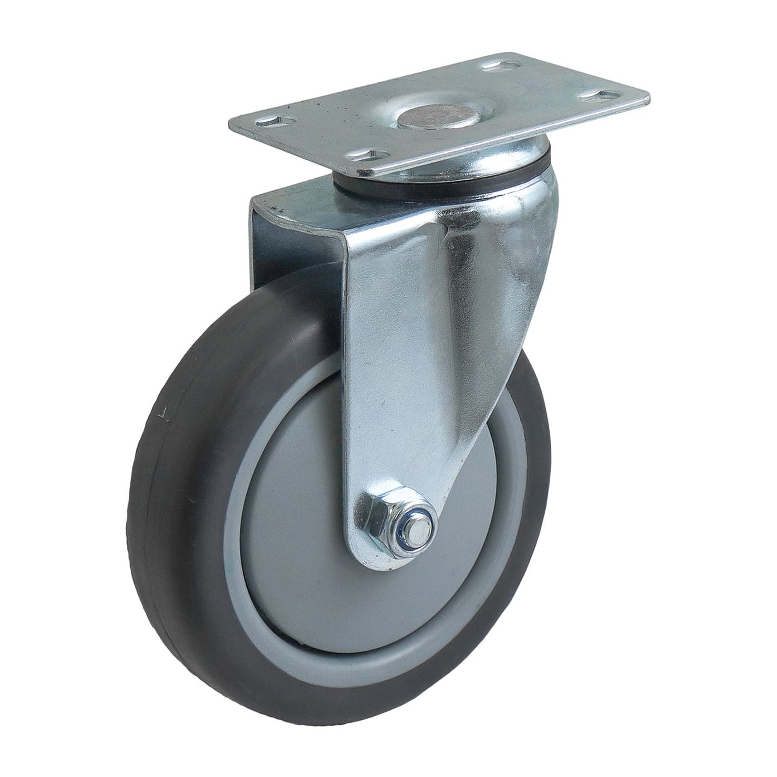 Rodaja Giratoria de TPR con Base de PP 4x2" Weston