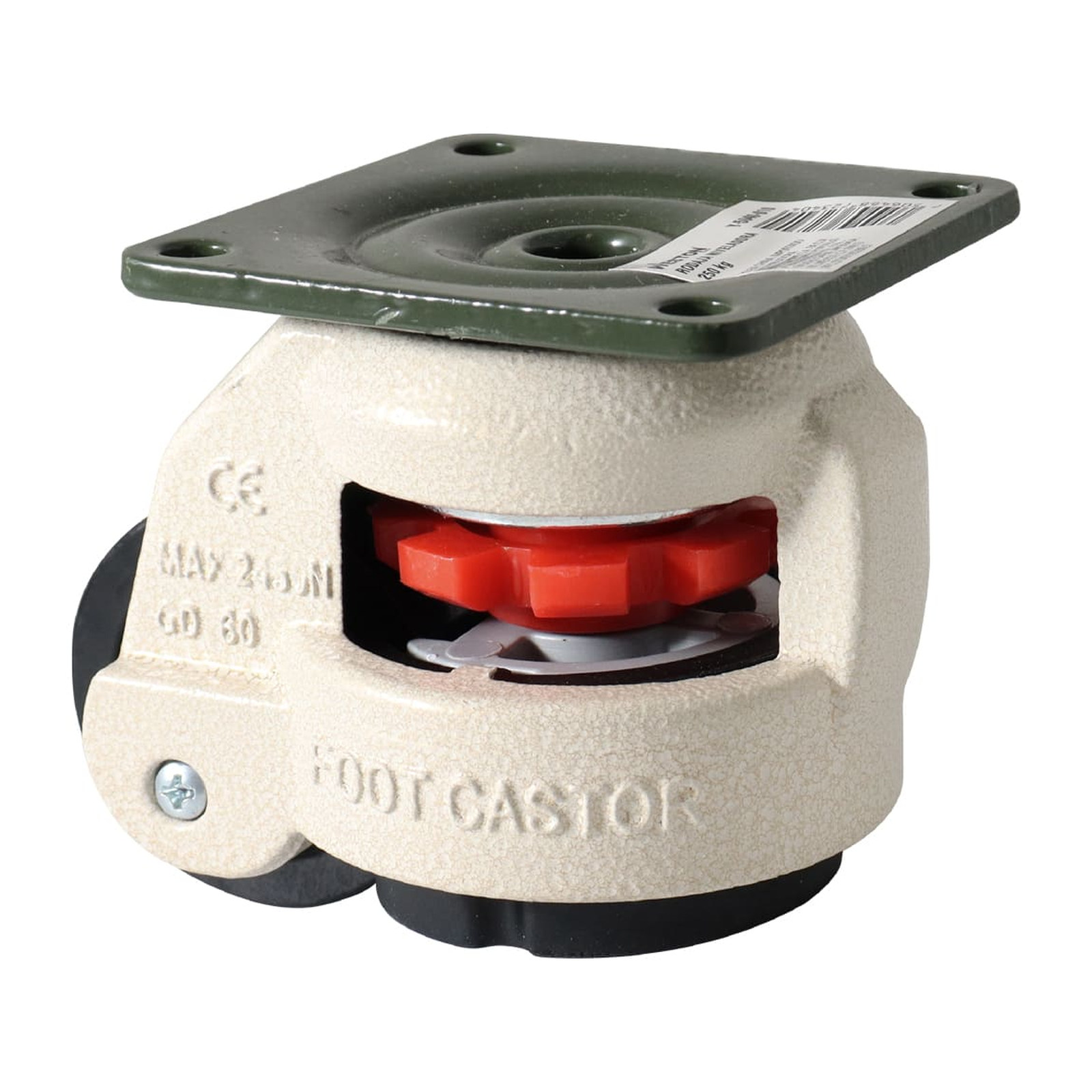 RODAJA NIVELADORA 250KG 50x26mm - Imagen 2