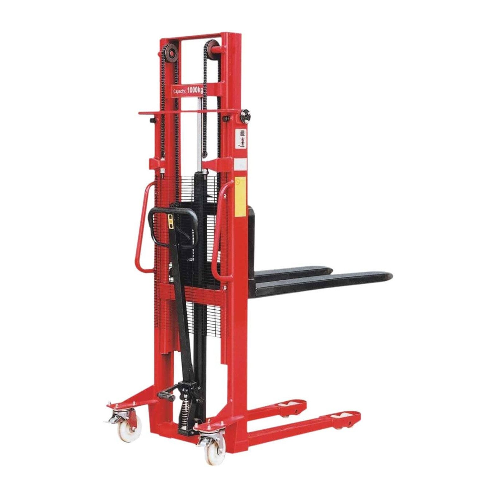 Apilador Manual para Tarima con Elevación Hidráulica 1 Ton x 1.6 m Weston