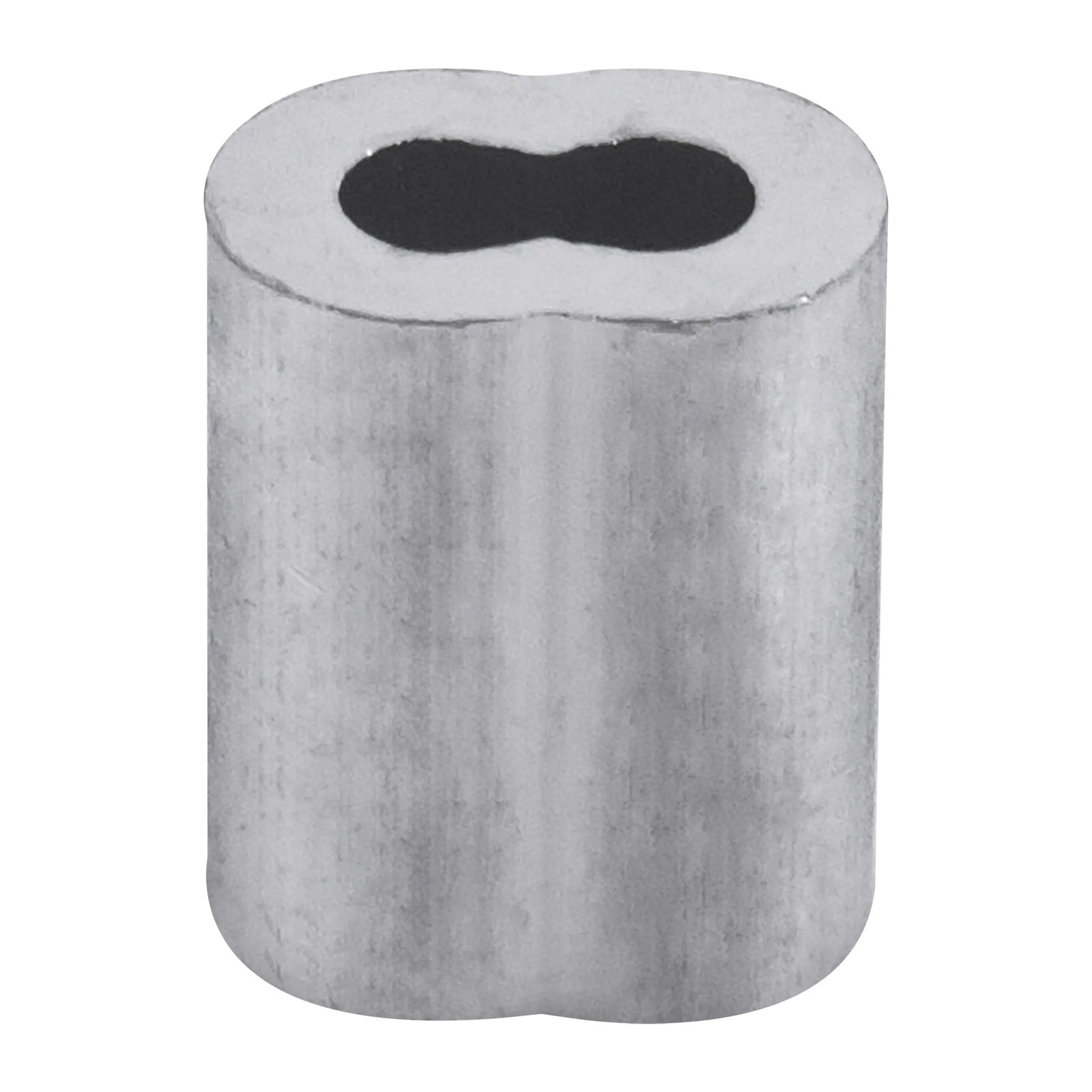 Casquillo Aluminio Doble 3/32" - Paquete 50 Piezas