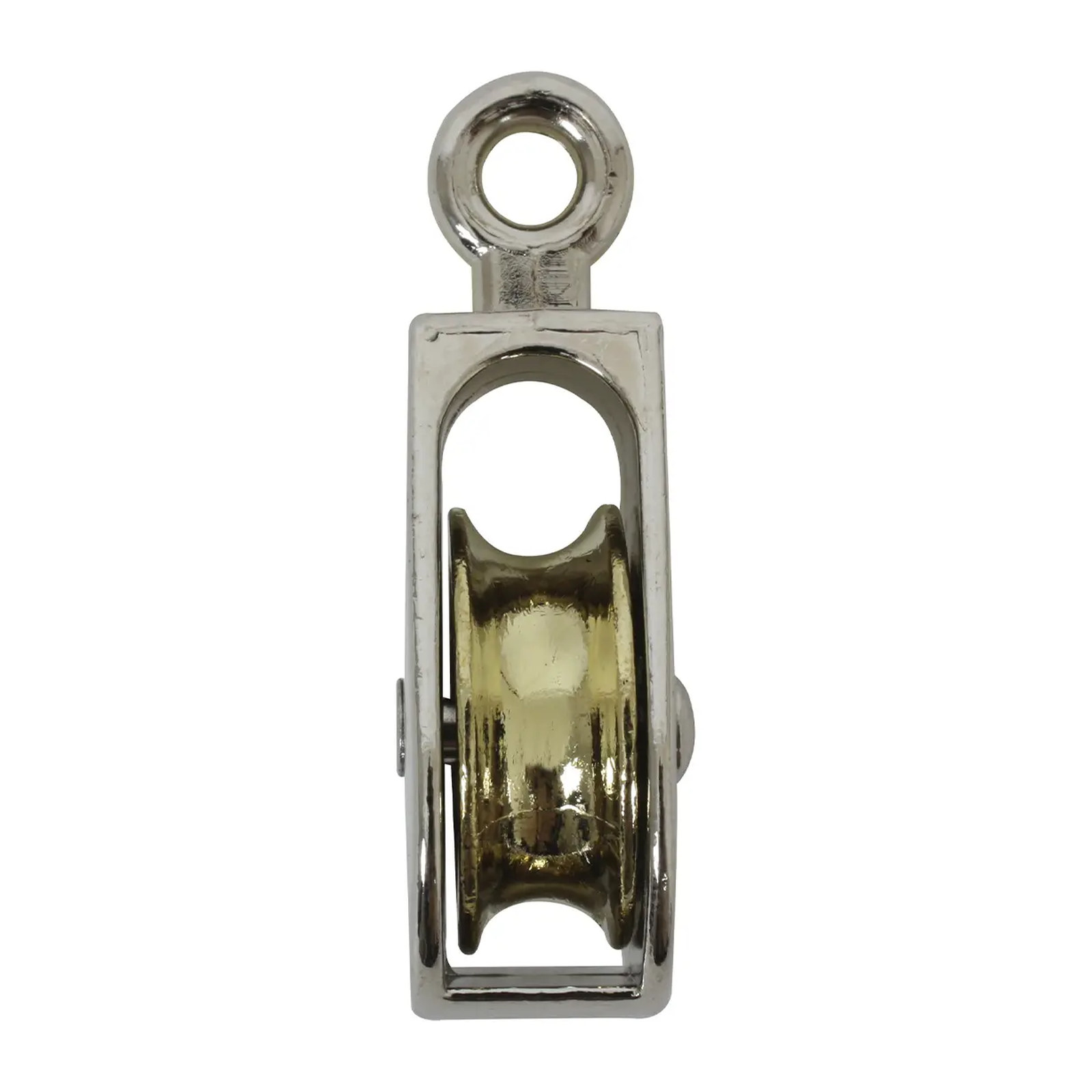Garrucha Fija 1" (25 mm) Sencilla Zinc - Imagen 2