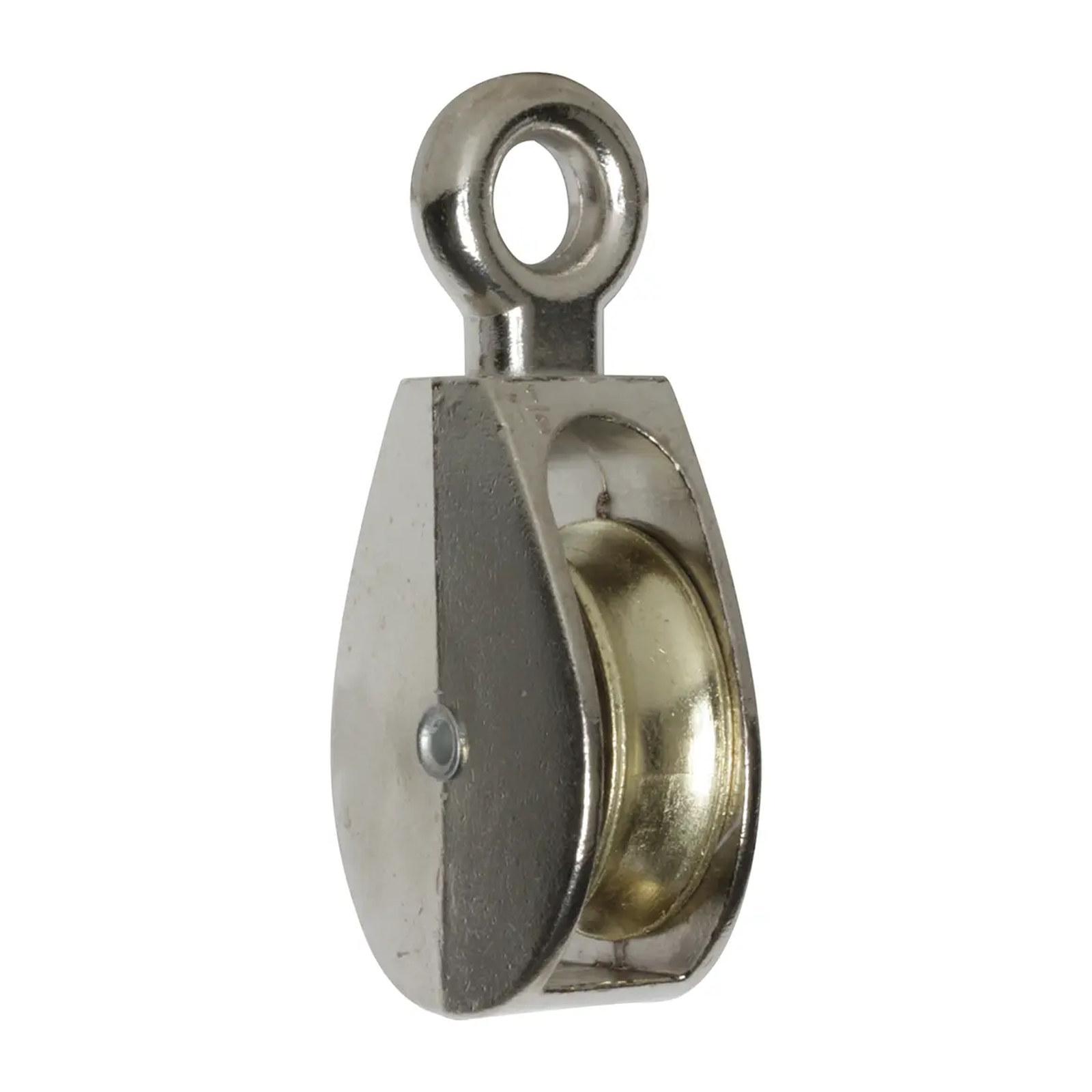 Garrucha Fija 2" (50 mm) Sencilla Zinc - Paquete 10 Piezas