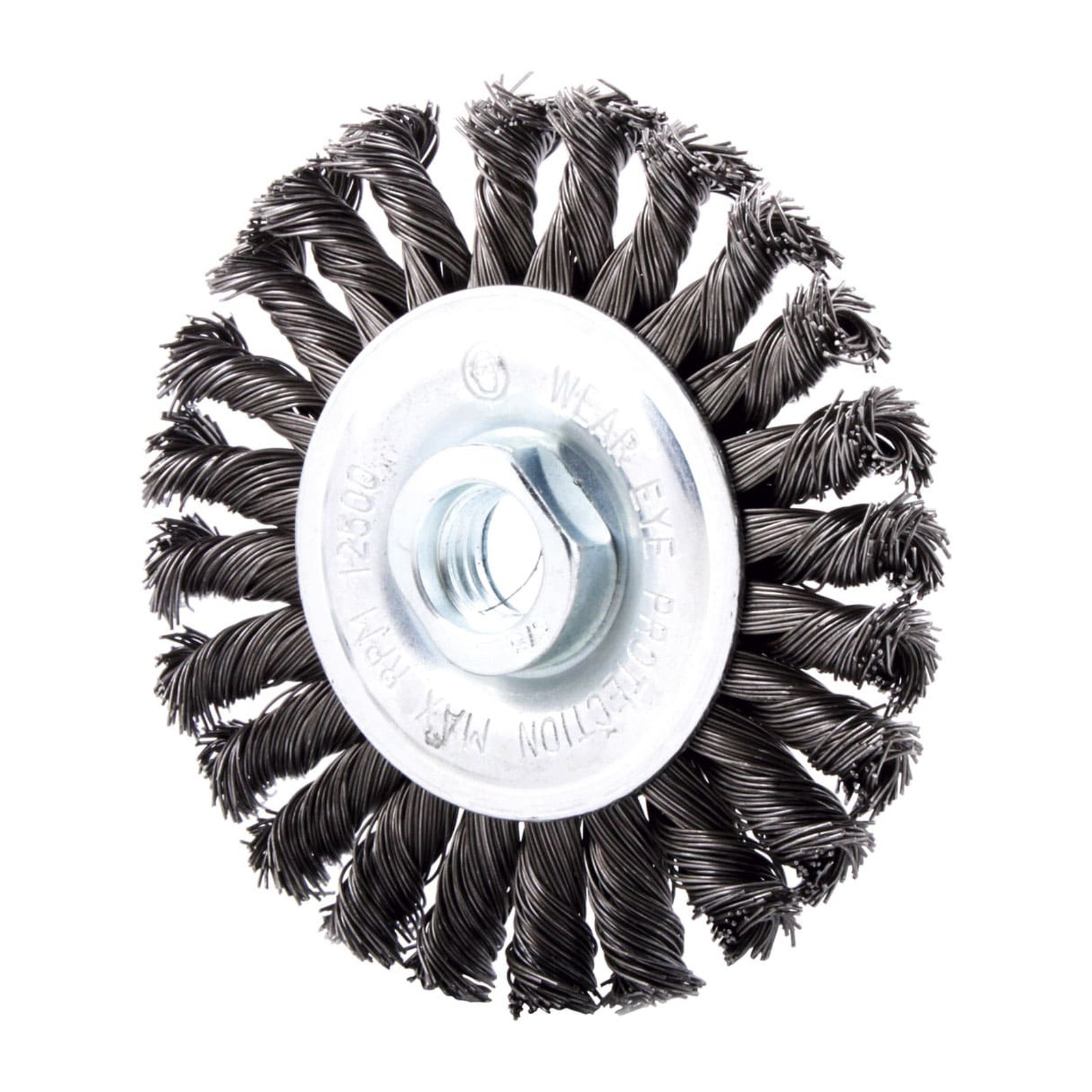 Cepillo Circular Trenzado 4" Multirosca Acero al Carbón .014" Weston Plus