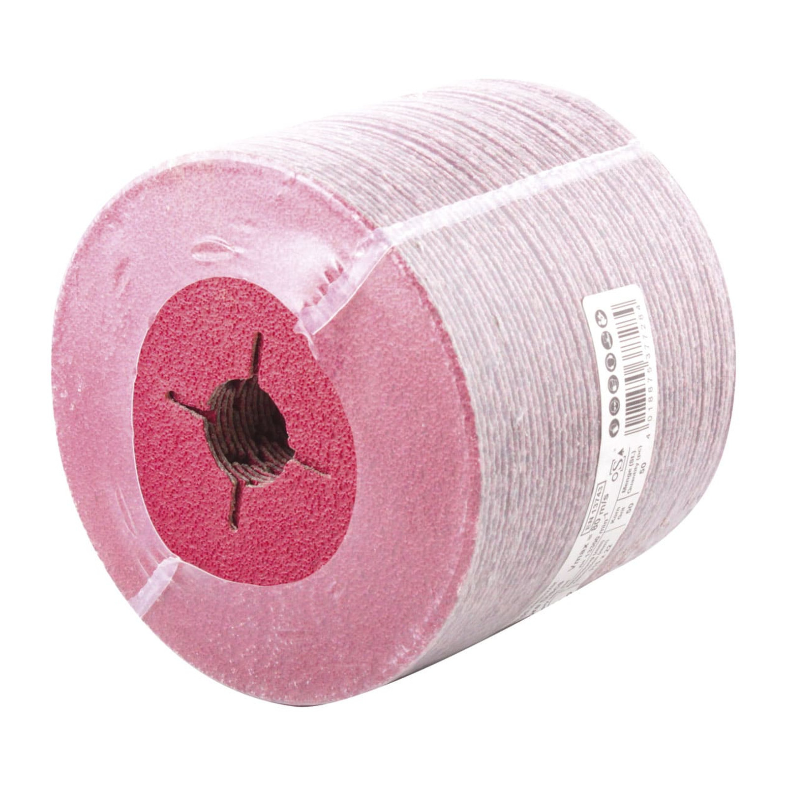 DISCO DE LIJA C40 BARRENO 7" X 7/8" CERAMICO PLUS INOX 4 RANURAS XF885 - Imagen 2