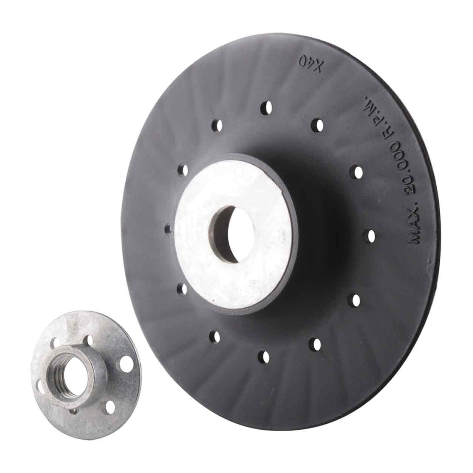 Respaldo para Fibrodisco de Lija 4.5" Rosca 5/8-11 Weston