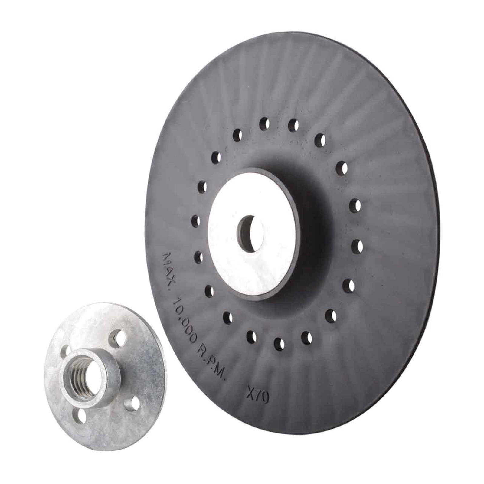 Respaldo para Disco de Lija Fibro Disco 7" (5/8-11) Weston