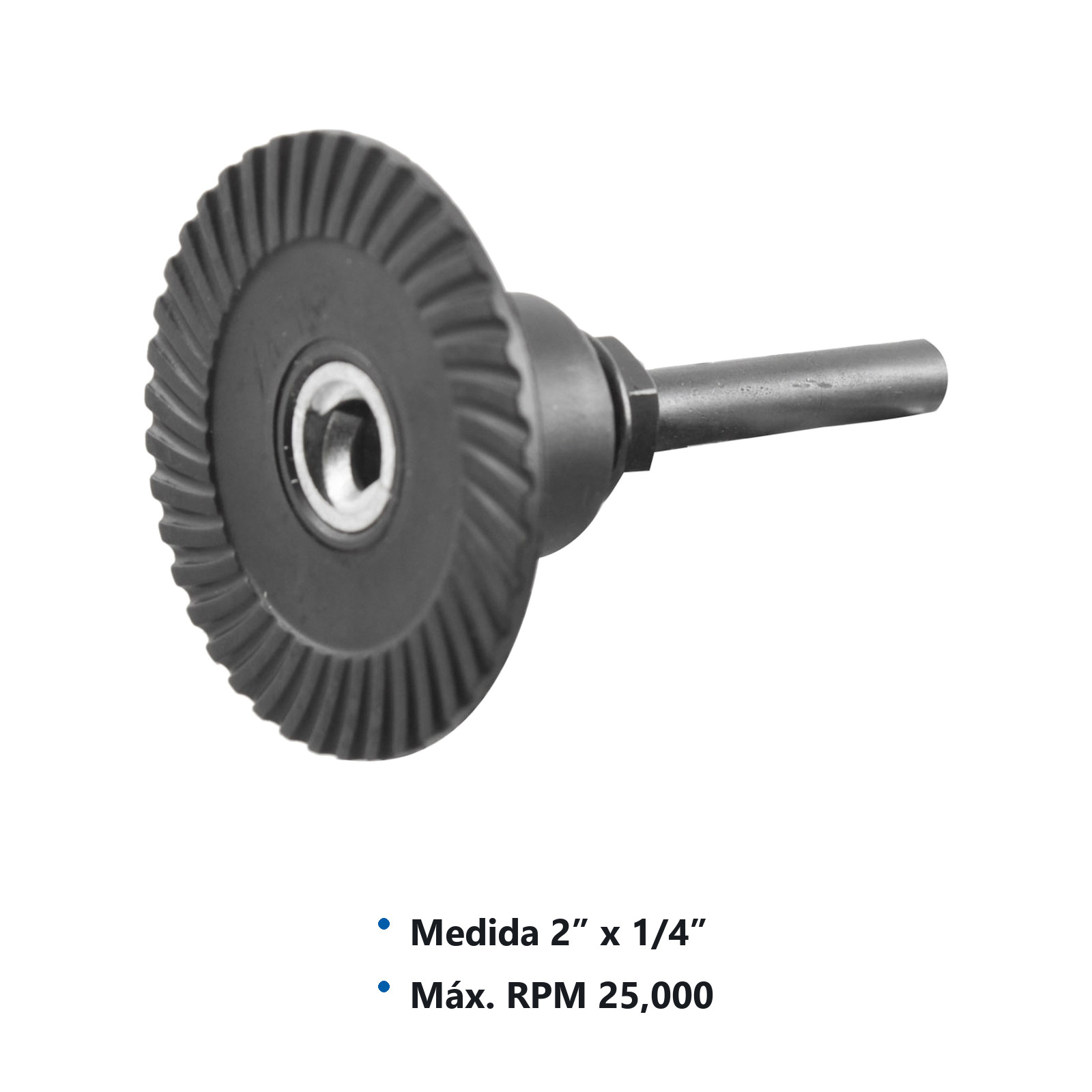 ADAPTADOR RAPIDO P/MOTOTOOL T/ROL 2'' C/ZANCO 1/4'' - Imagen 2