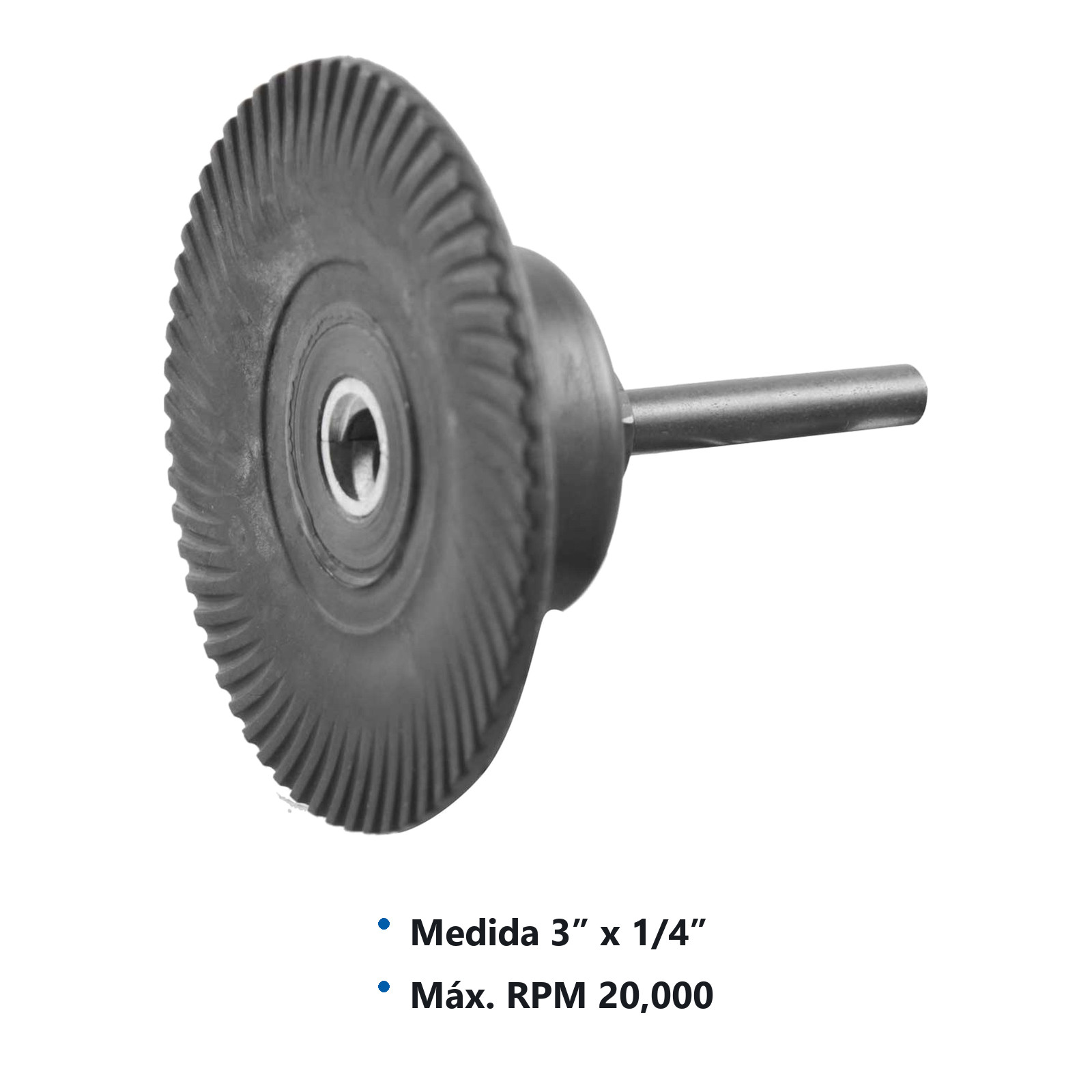 ADAPTADOR RAPIDO P/MOTOTOOL T/ROL 3'' C/ZANCO 1/4'' - Imagen 2