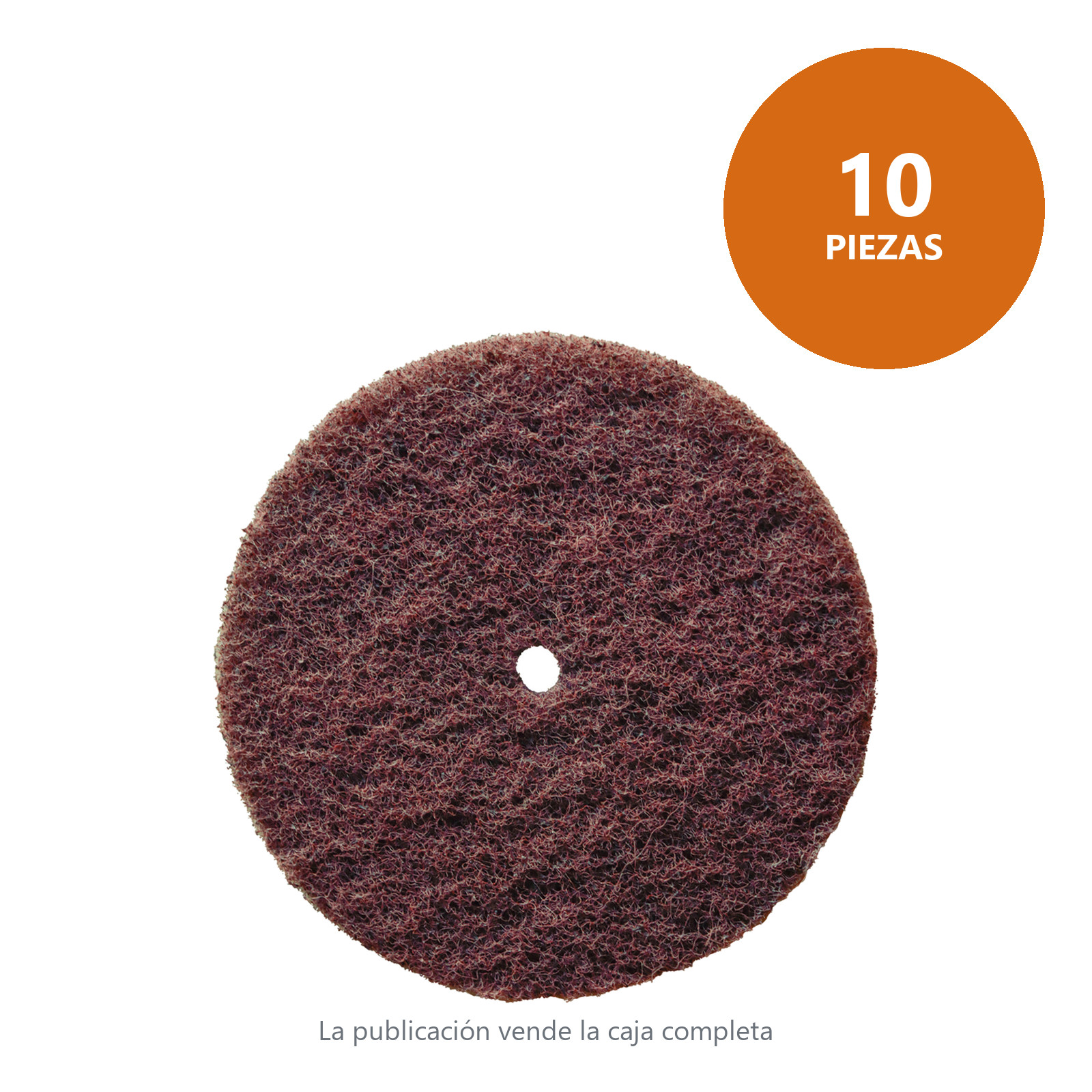 DISCO 6" X 1/2" 2BLIS HD MARRON (VERY FINE) (Precio x Pieza - Empaque c/10 pzs) - Imagen 2