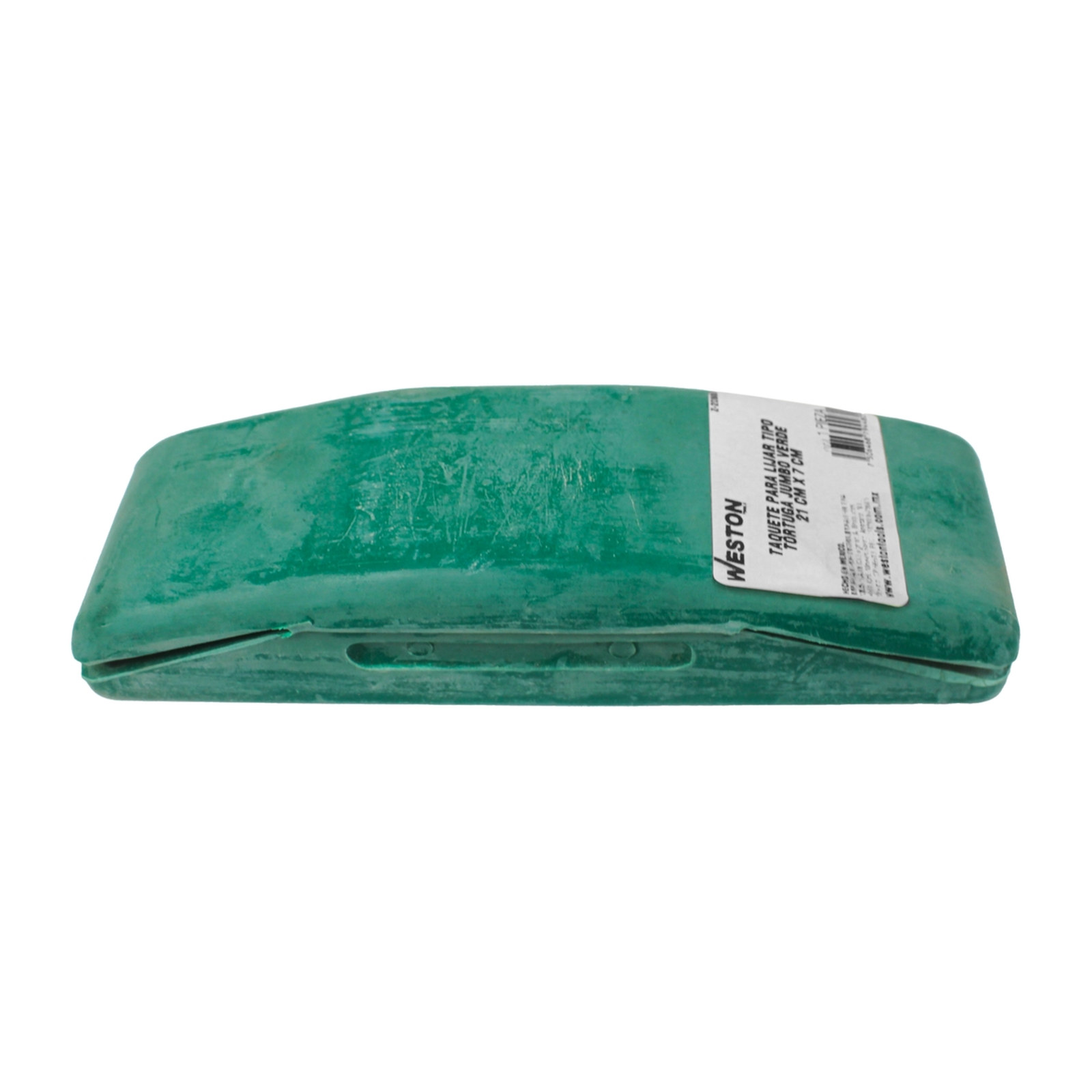 TAQUETE TORTUGA JUMBO VERDE 21 X 7CM - Imagen 3