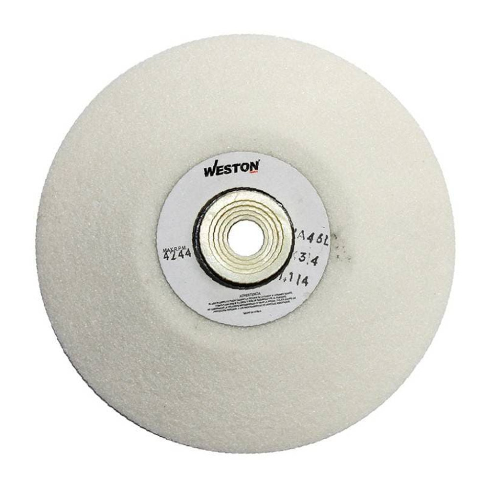 Rueda de Esmeril Blanca Tipo 12 6" x 3/4" WA46 Weston