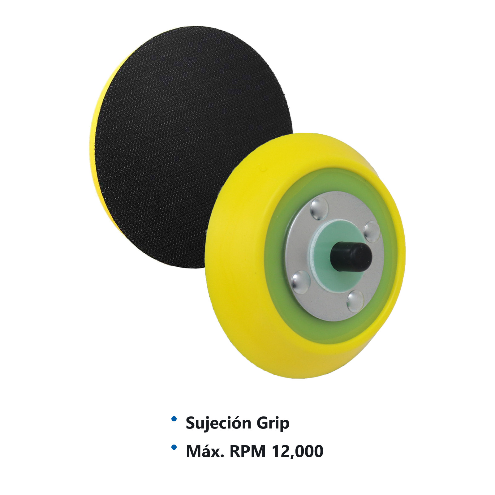 PAD ACCION DUAL 3.5" GRIP ENT. 5/16"-24 - Imagen 2