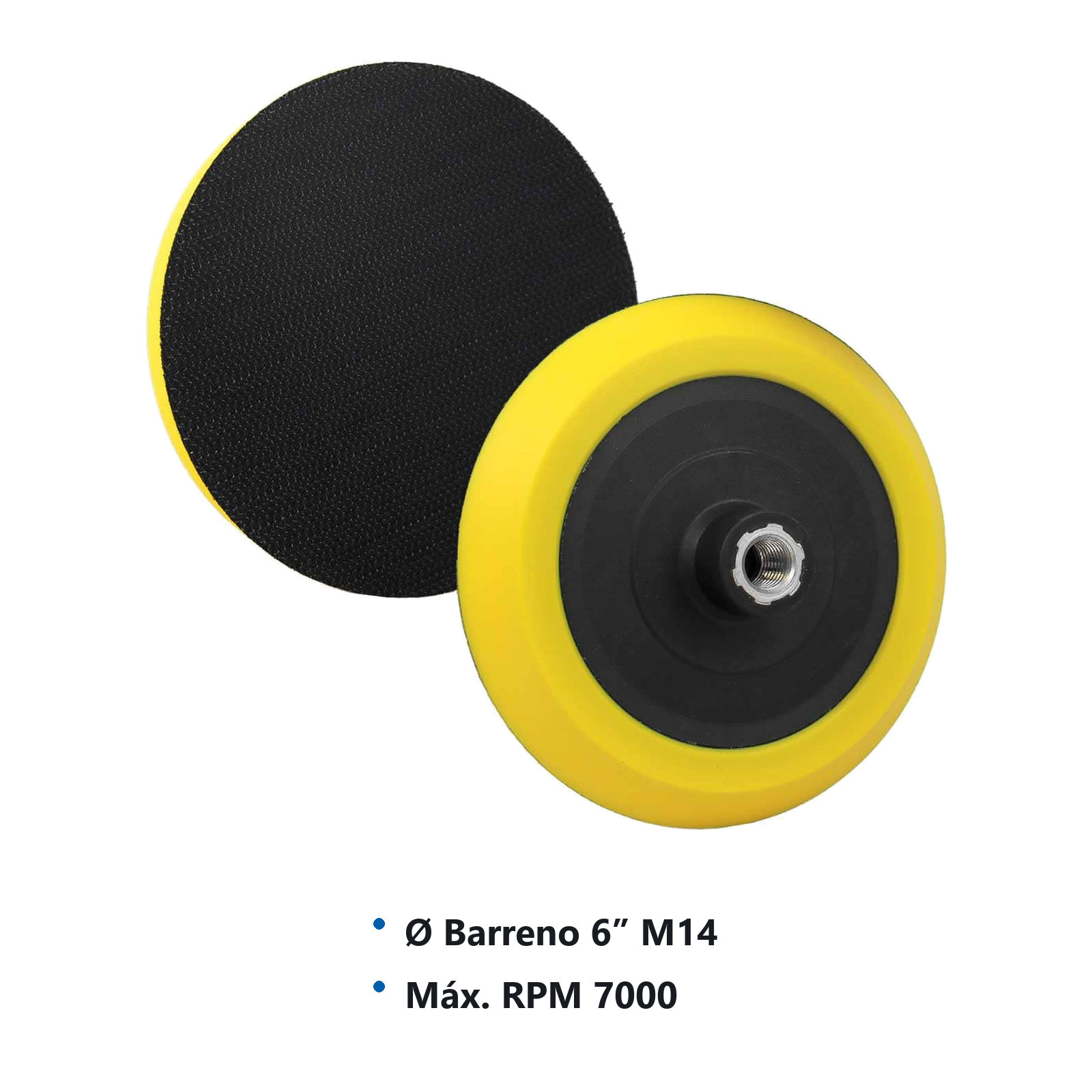 PAD LIMPIEZA/PULIDO 6" GRIP ENT. M14 - Imagen 3