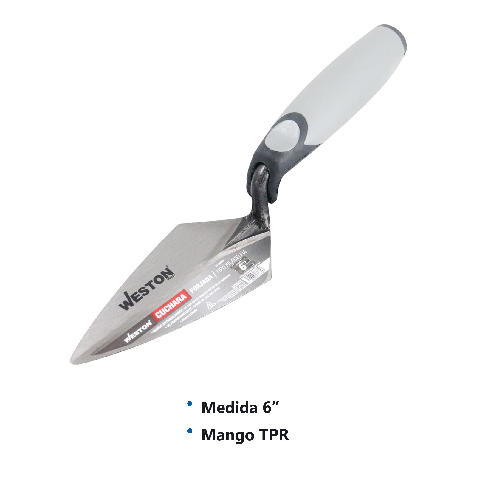 CUCHARA FORJADA TIPO FILADELFIA 6" MANGO TPR - Imagen 4